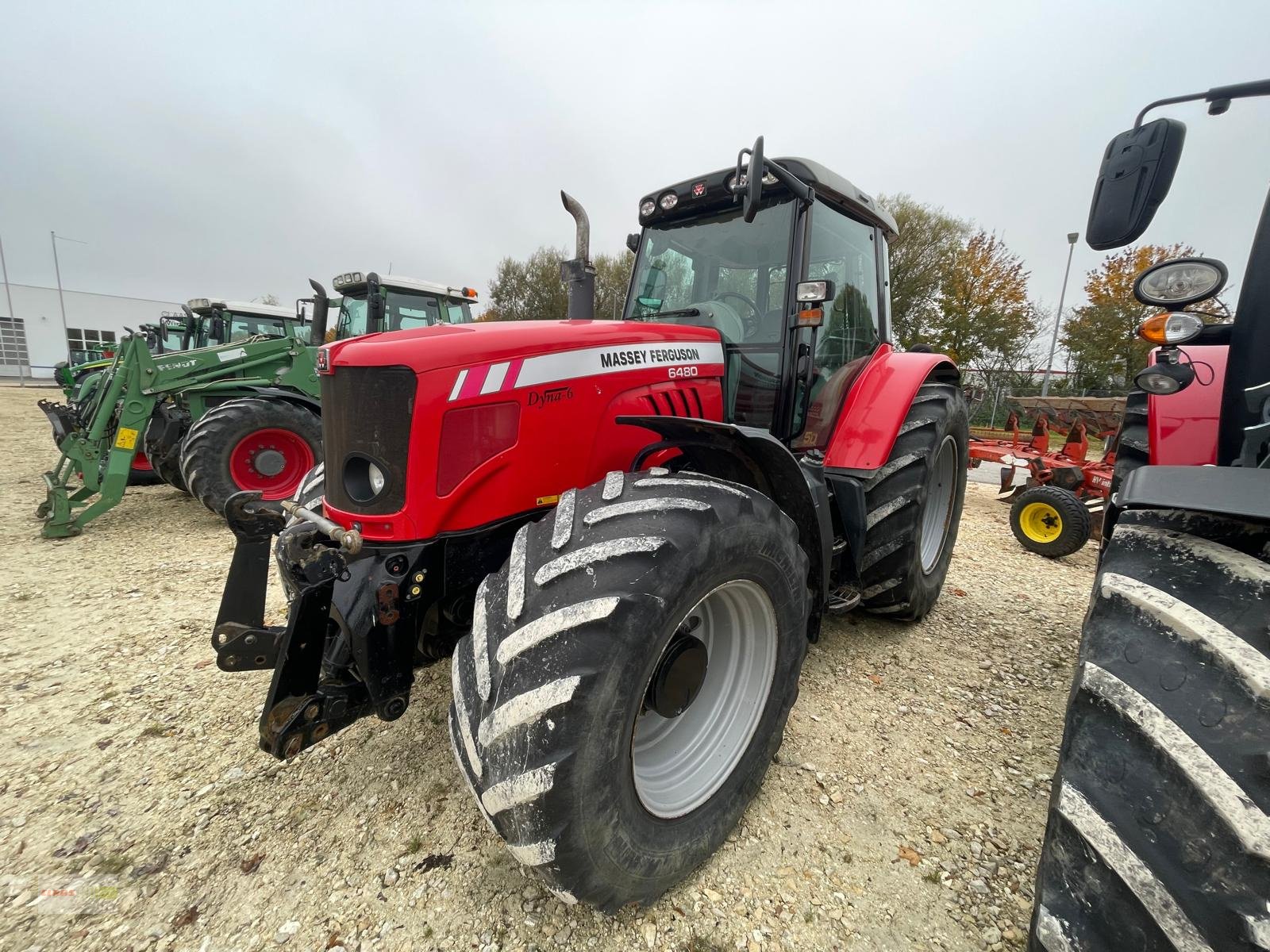 Traktor Türe ait Massey Ferguson 6480, Gebrauchtmaschine içinde Langenau (resim 2)