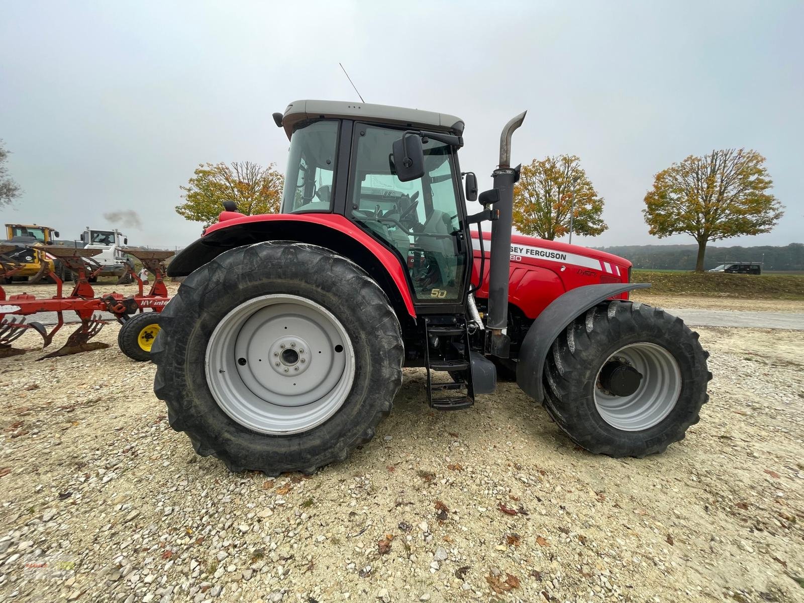 Traktor Türe ait Massey Ferguson 6480, Gebrauchtmaschine içinde Langenau (resim 7)