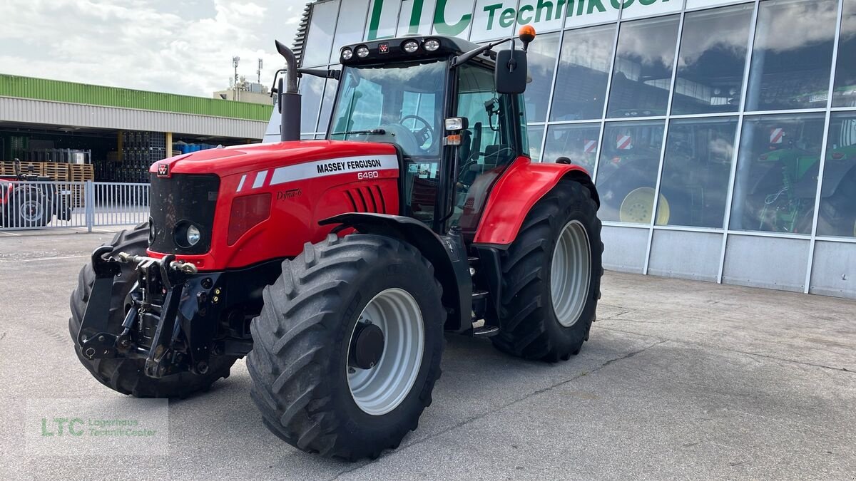 Traktor van het type Massey Ferguson 6480, Gebrauchtmaschine in Korneuburg (Foto 1)