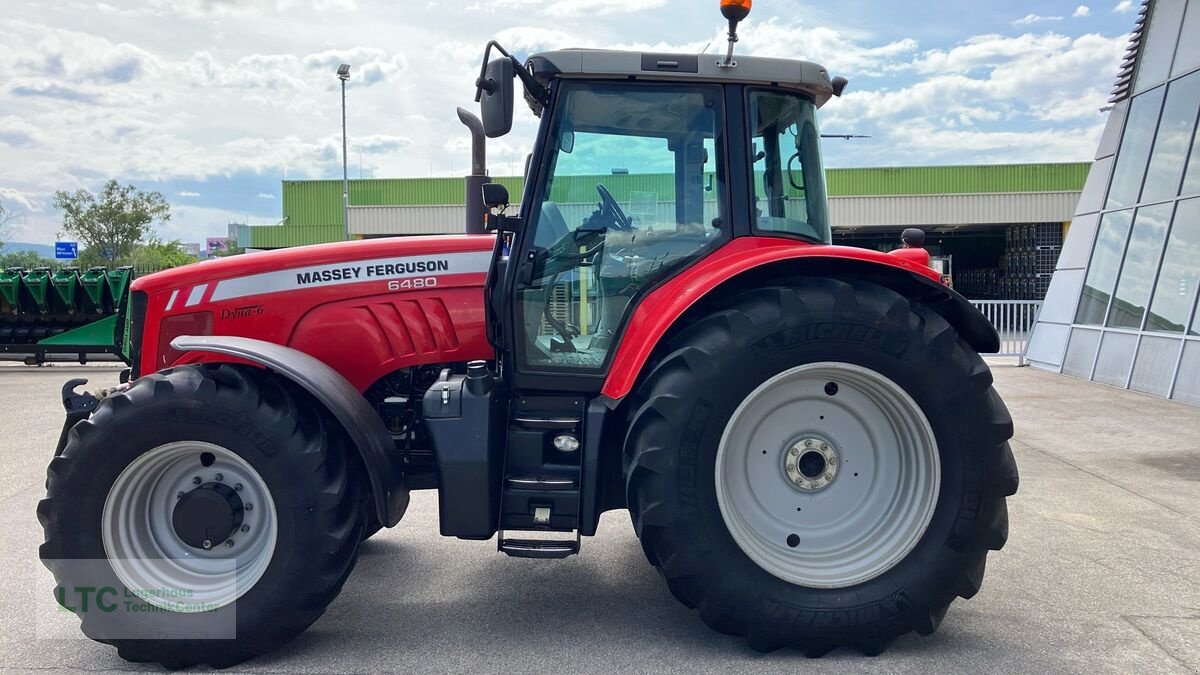 Traktor van het type Massey Ferguson 6480, Gebrauchtmaschine in Korneuburg (Foto 10)