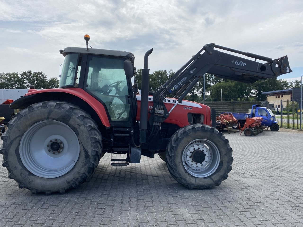 Traktor от тип Massey Ferguson 6485 Dynashift, Gebrauchtmaschine в Tweede Exloermond (Снимка 3)