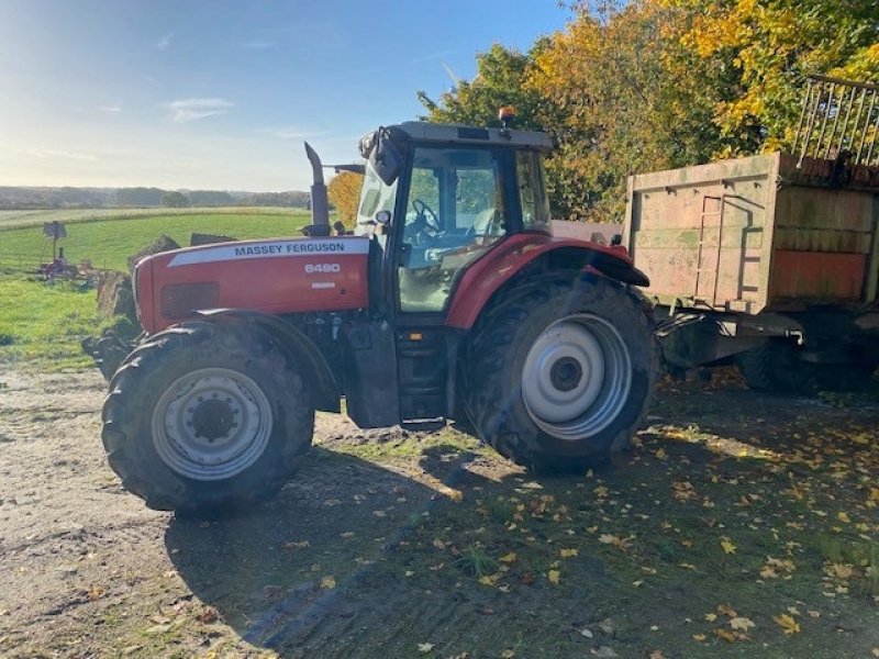 Traktor des Typs Massey Ferguson 6490 frontlift, Gebrauchtmaschine in Ringe (Bild 1)