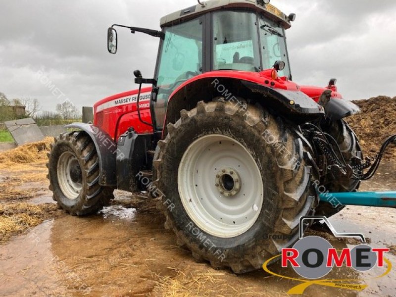 Traktor van het type Massey Ferguson 6490, Gebrauchtmaschine in Gennes sur glaize (Foto 1)