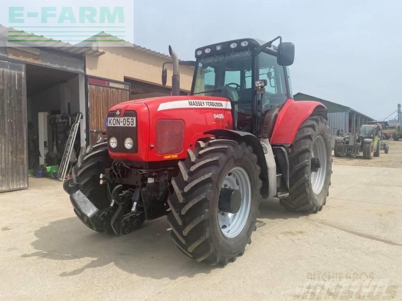 Traktor a típus Massey Ferguson 6499 dyna 6, Gebrauchtmaschine ekkor: SZEGED (Kép 1)