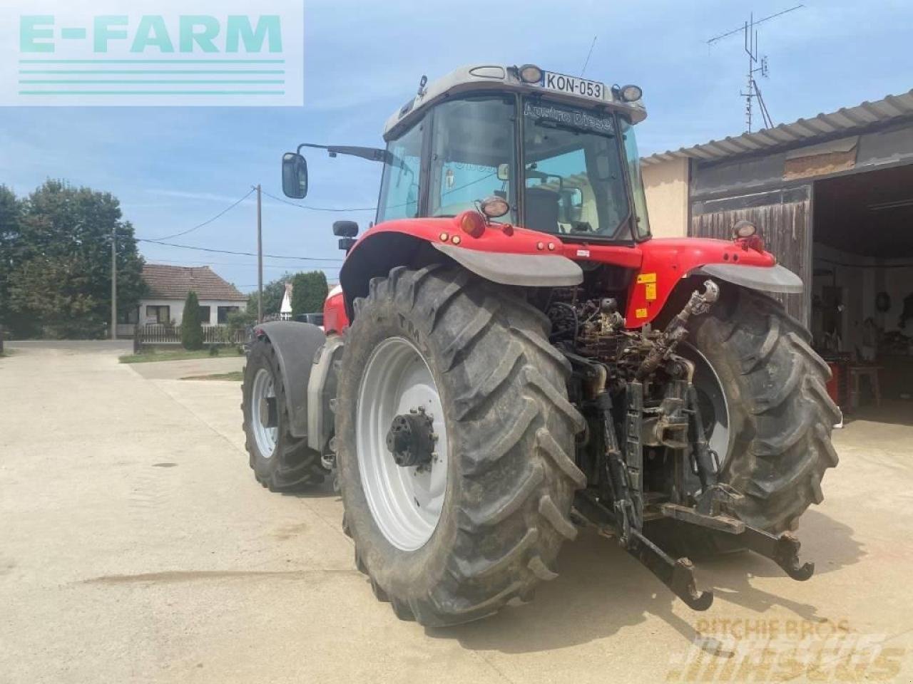 Traktor a típus Massey Ferguson 6499 dyna 6, Gebrauchtmaschine ekkor: SZEGED (Kép 3)