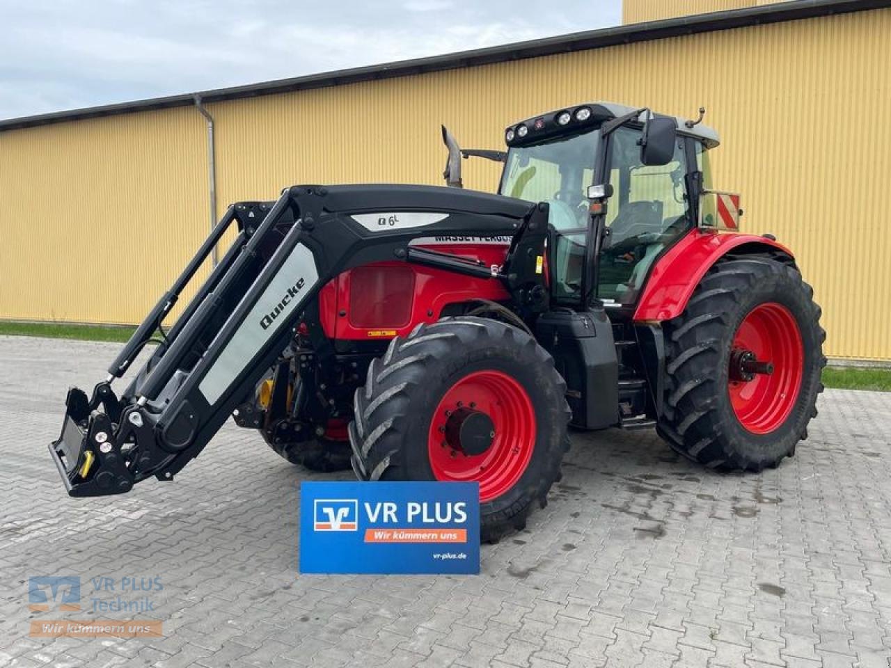 Traktor типа Massey Ferguson 6499 FL MIT WIEGEEINRICHTUNG, Gebrauchtmaschine в Osterburg (Фотография 1)