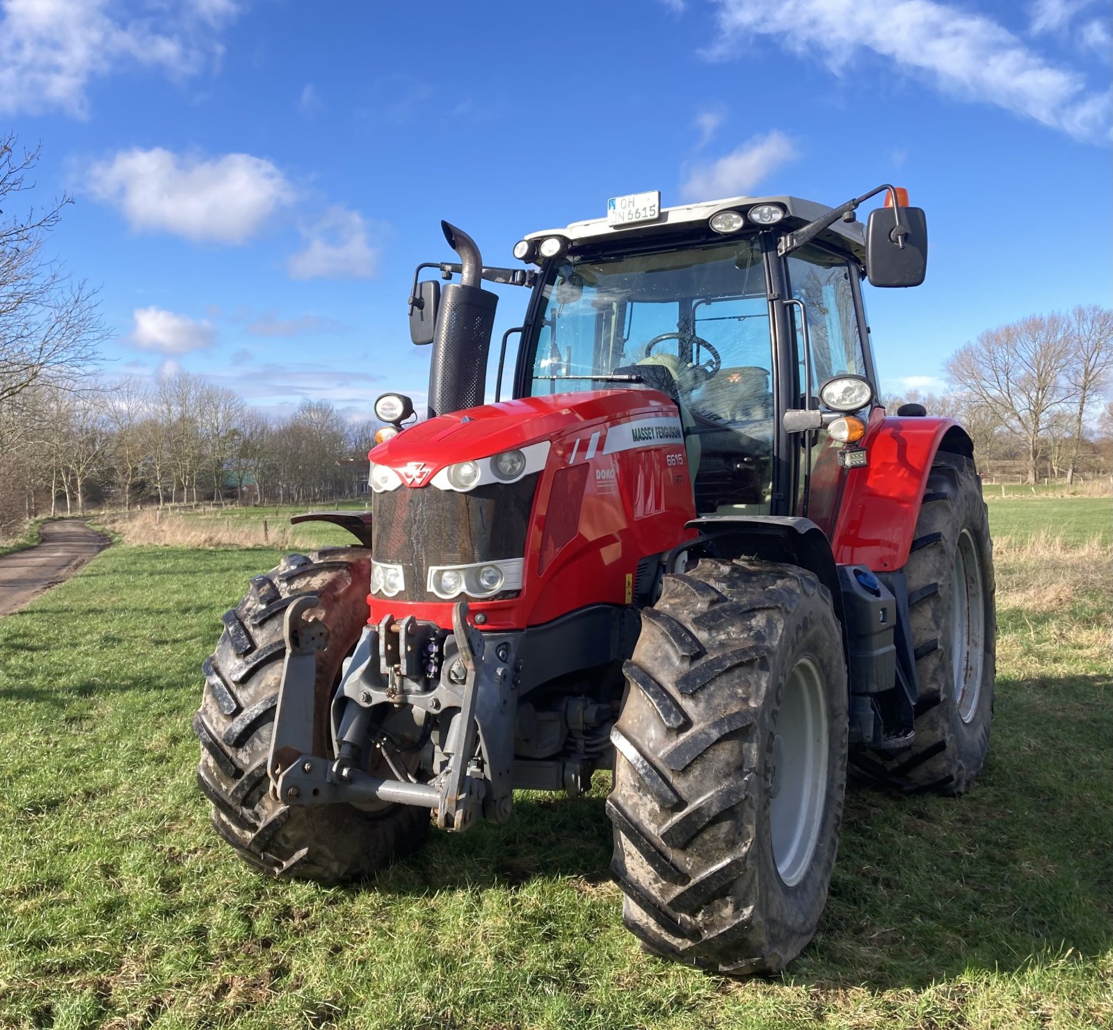 Traktor του τύπου Massey Ferguson 6615, Gebrauchtmaschine σε Neuratjensdorf (Φωτογραφία 1)