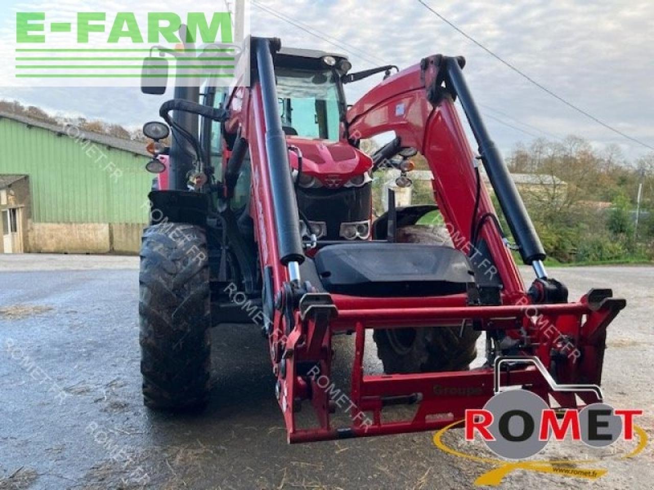 Traktor del tipo Massey Ferguson 6713 s d6 ef, Gebrauchtmaschine en GENNES-SUR-GLAIZE (Imagen 2)