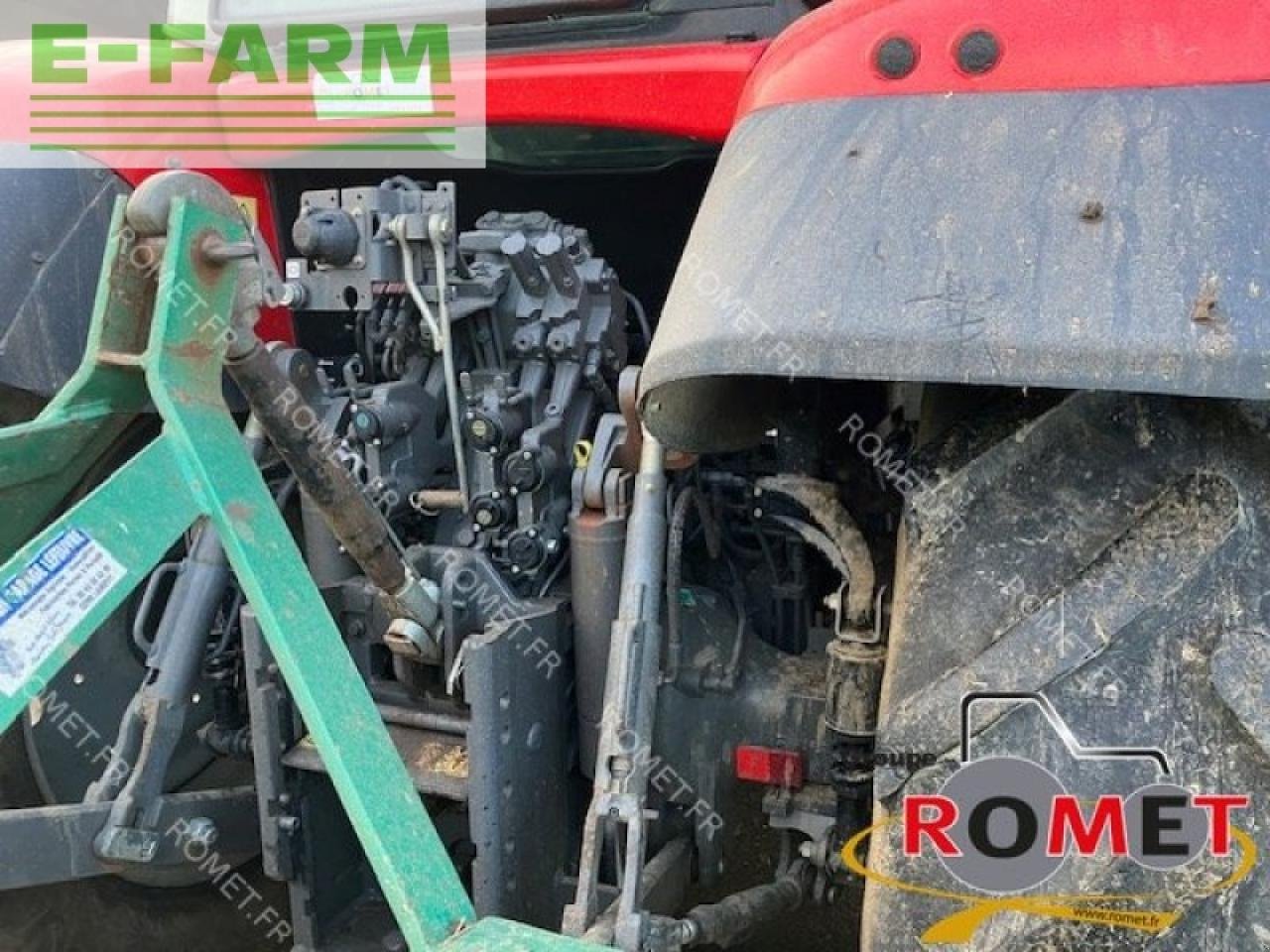 Traktor tip Massey Ferguson 6713 s d6 ef, Gebrauchtmaschine in GENNES-SUR-GLAIZE (Poză 9)