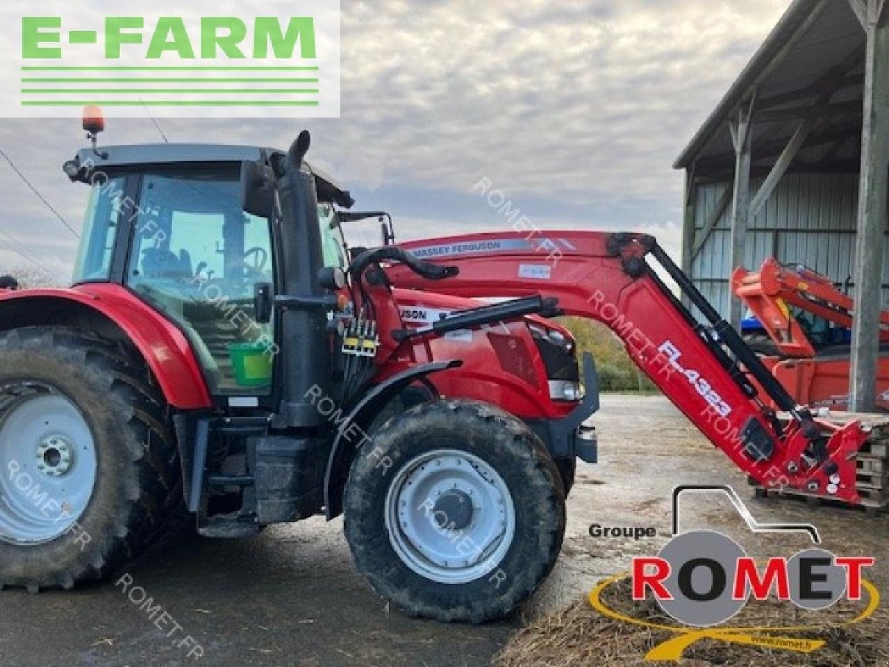 Traktor a típus Massey Ferguson 6713 s d6 ef, Gebrauchtmaschine ekkor: GENNES-SUR-GLAIZE (Kép 10)