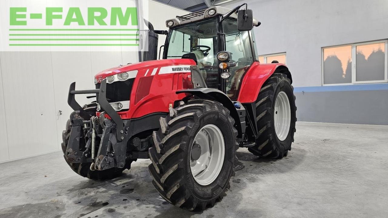 Traktor del tipo Massey Ferguson 6713 s, Gebrauchtmaschine en MORDY (Imagen 8)