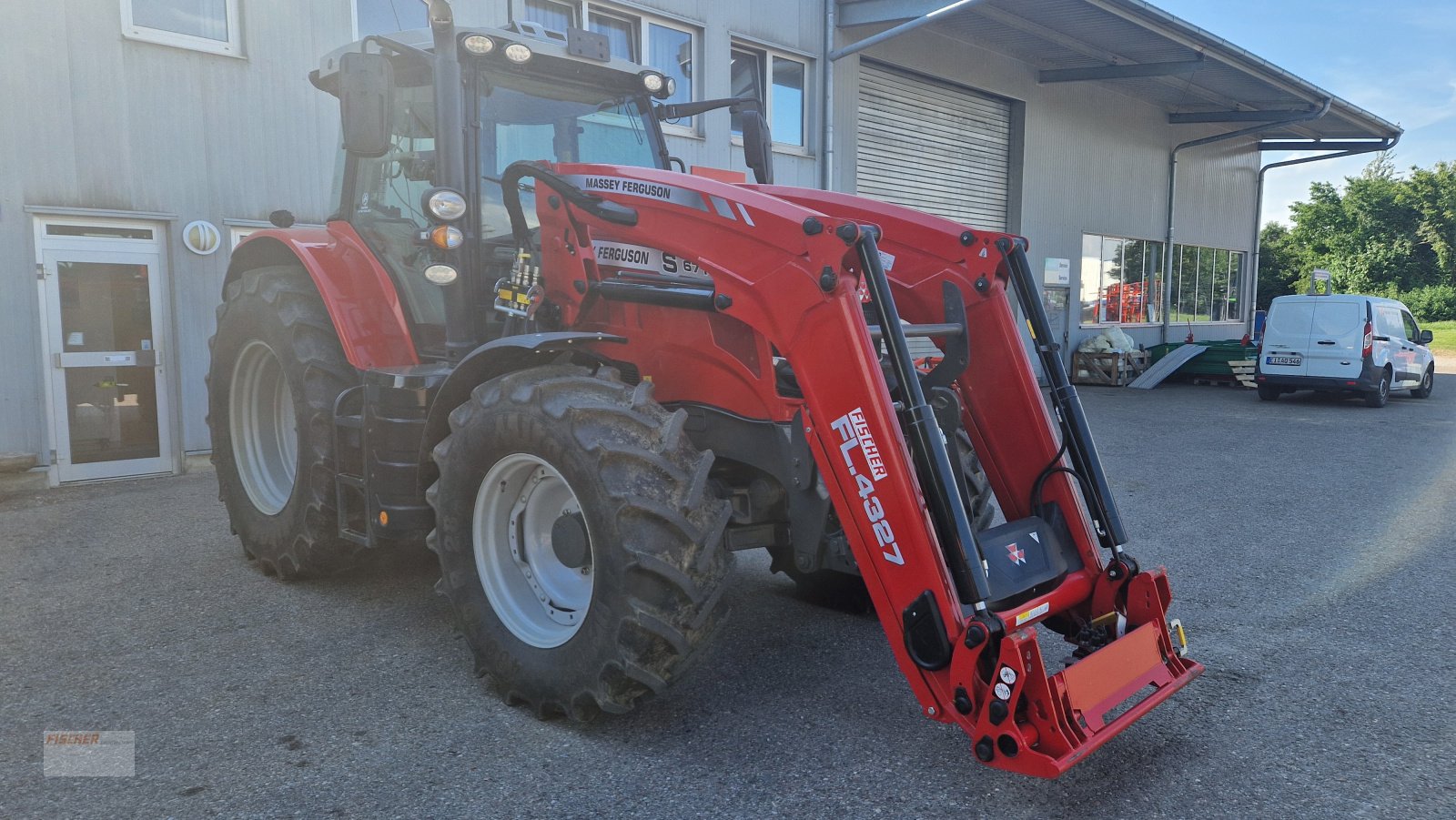 Traktor del tipo Massey Ferguson 6714 S, Gebrauchtmaschine en Pfoerring (Imagen 3)