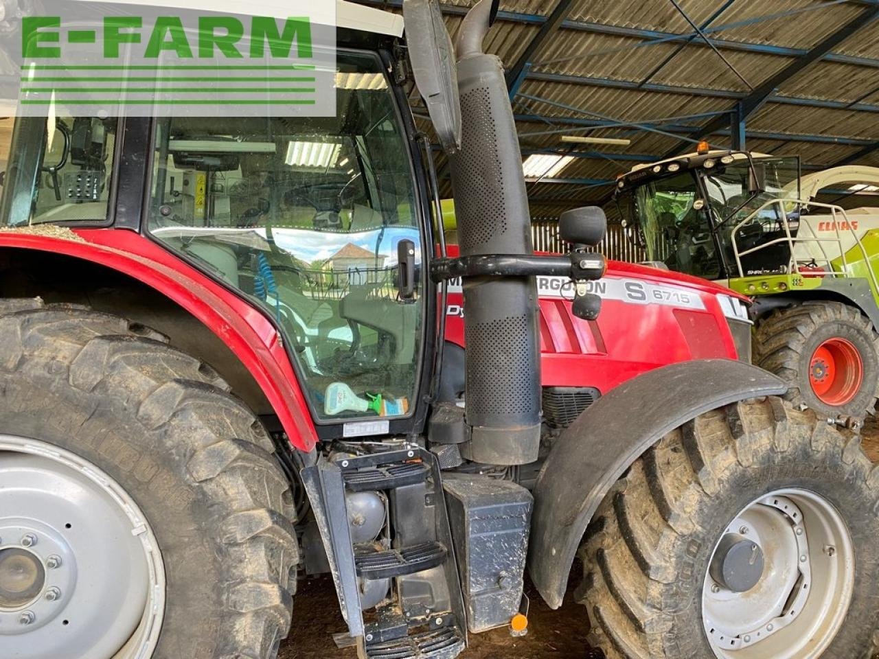 Traktor van het type Massey Ferguson 6715 s dyna 6 exclusive . destockage Exclusive, Gebrauchtmaschine in Ytrac (Foto 4)