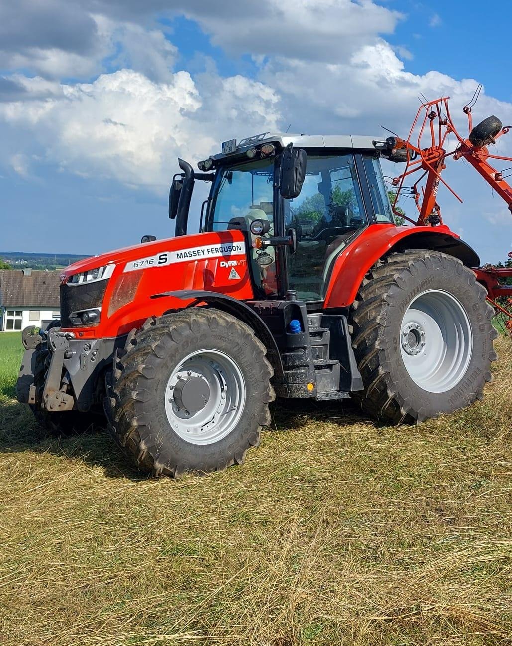 Traktor Türe ait Massey Ferguson 6716 S, Gebrauchtmaschine içinde Elchingen (resim 3)