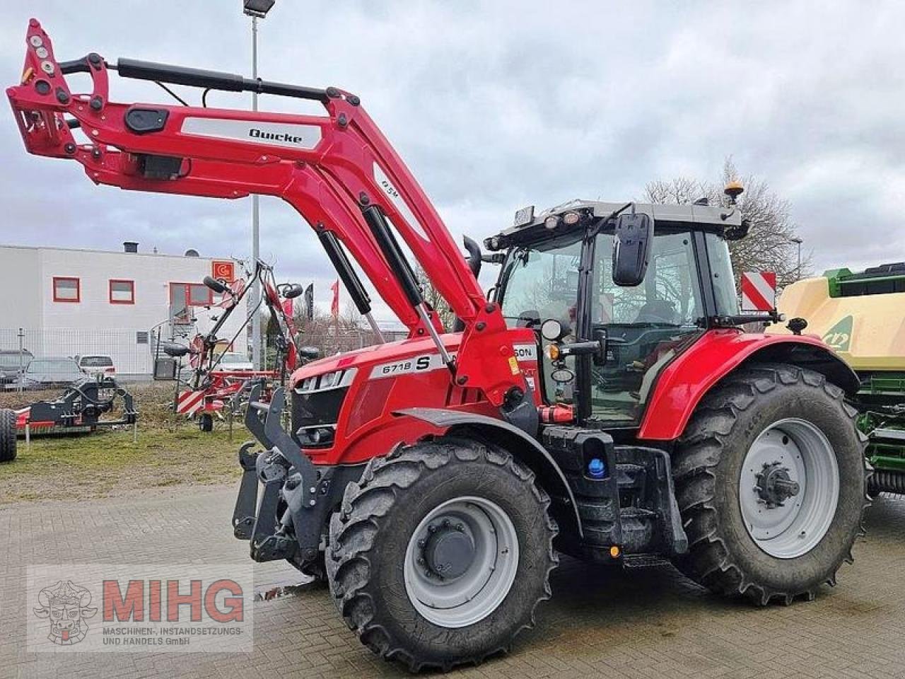 Traktor typu Massey Ferguson 6718 DYNA VT MIT FRONTLADER, Gebrauchtmaschine w Dummerstorf OT Petschow (Zdjęcie 2)