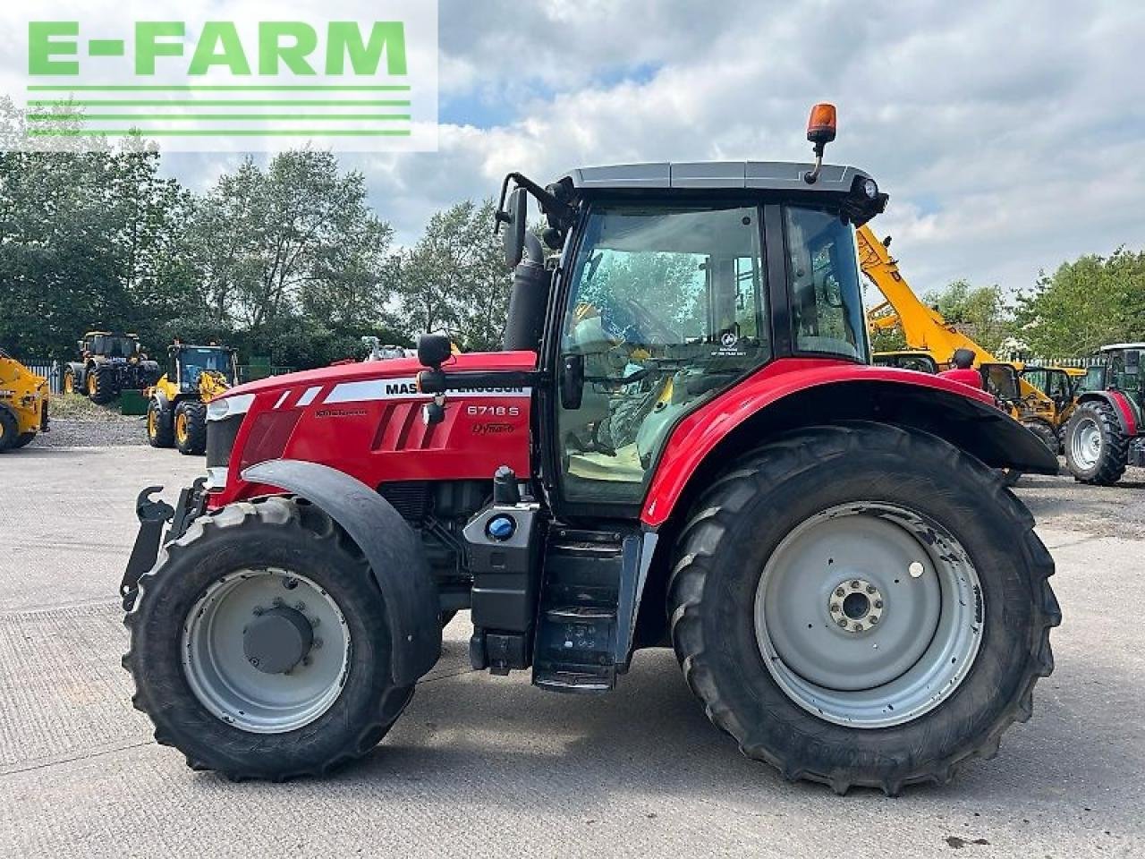 Traktor typu Massey Ferguson 6718 s, Gebrauchtmaschine v SHREWSBURRY (Obrázok 8)