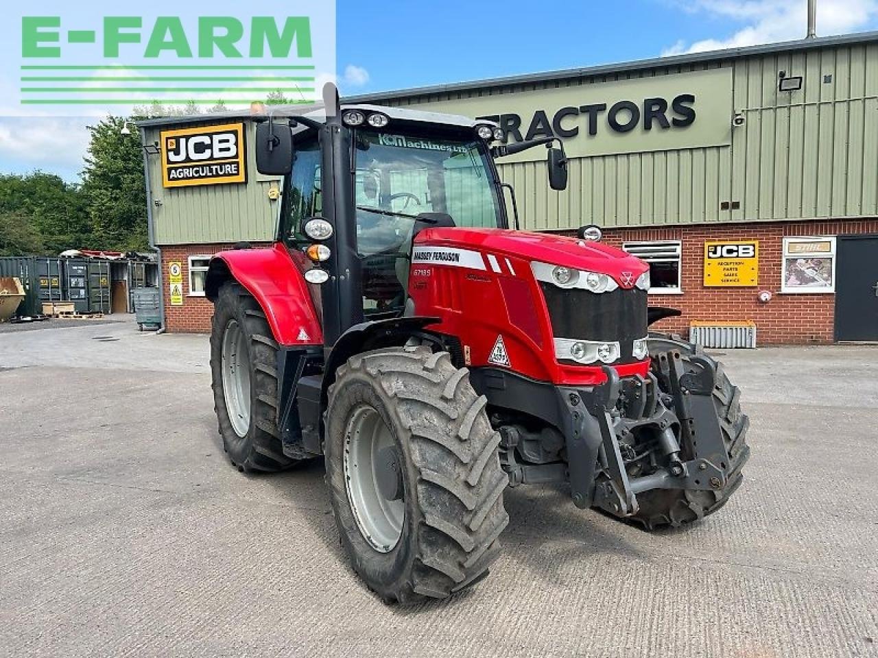 Traktor of the type Massey Ferguson 6718 s, Gebrauchtmaschine in SHREWSBURRY (Picture 10)