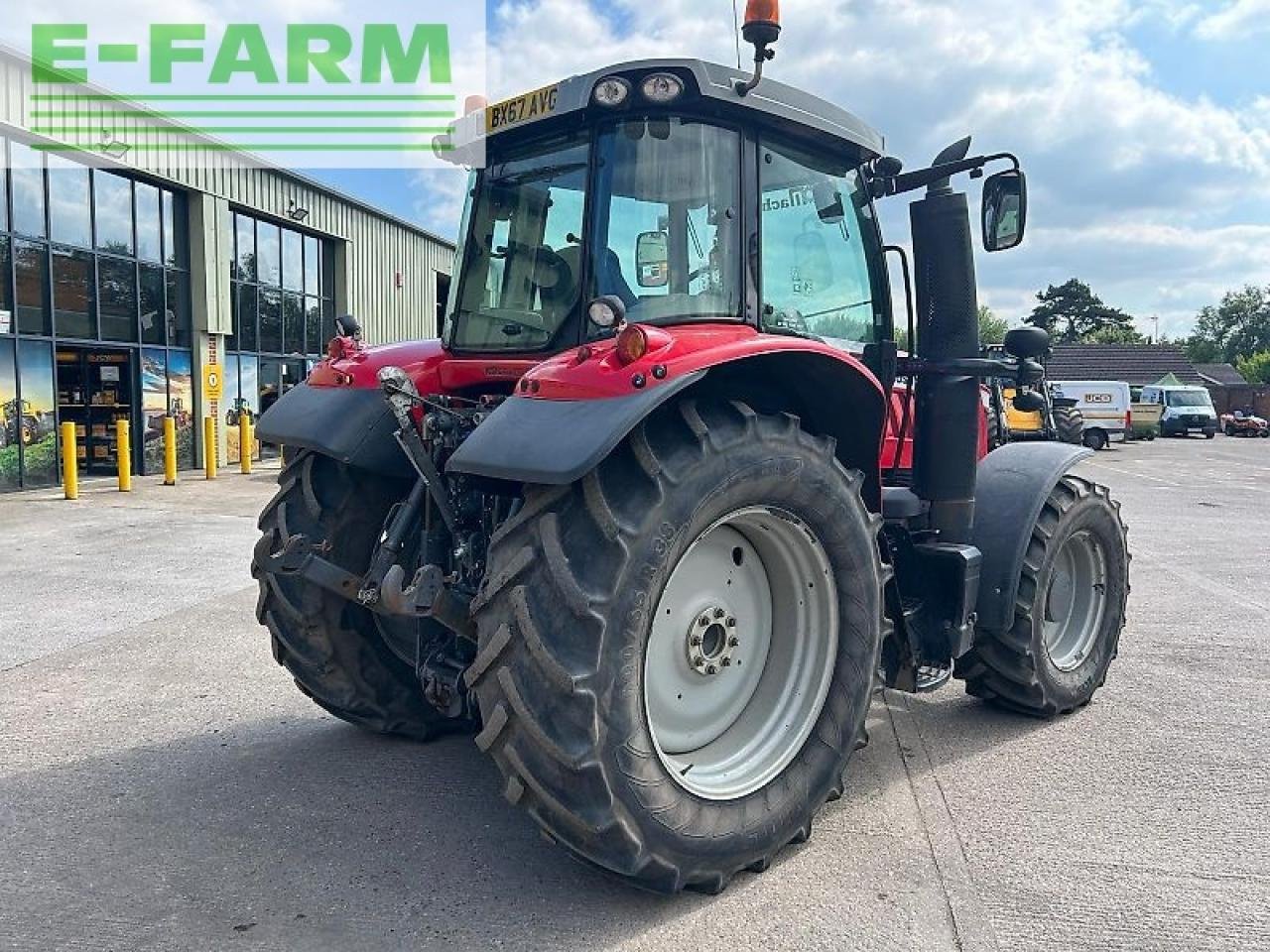 Traktor Türe ait Massey Ferguson 6718 s, Gebrauchtmaschine içinde SHREWSBURRY (resim 12)