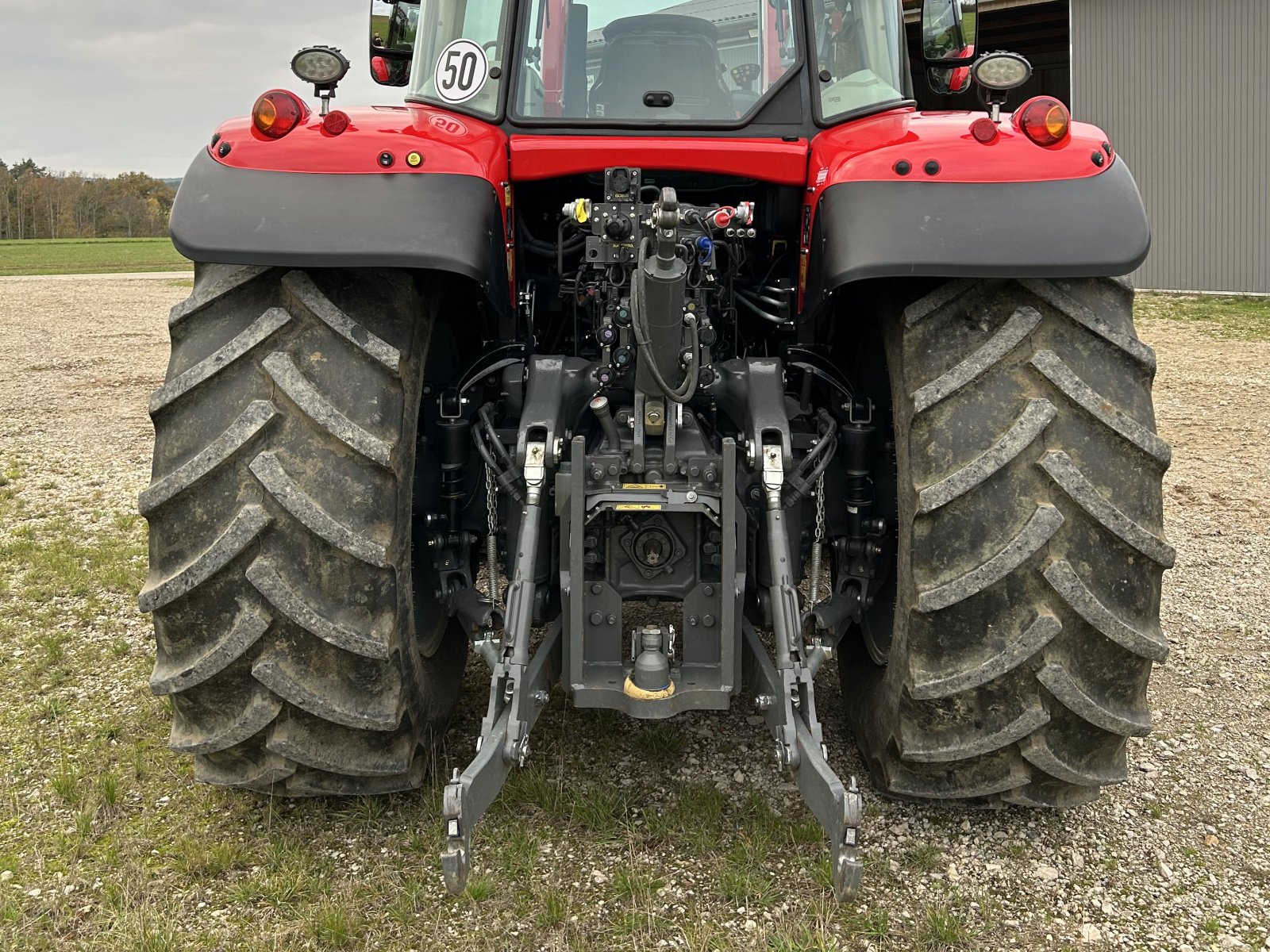 Traktor du type Massey Ferguson 6718 S, Gebrauchtmaschine en Altendorf (Photo 4)