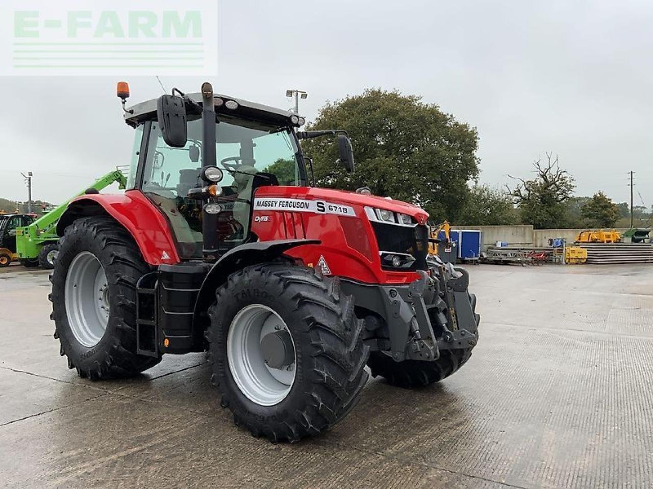 Traktor Türe ait Massey Ferguson 6718s dyna 6 tractor, Gebrauchtmaschine içinde SHAFTESBURY (resim 2)