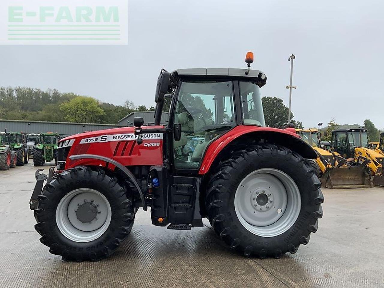 Traktor Türe ait Massey Ferguson 6718s dyna 6 tractor, Gebrauchtmaschine içinde SHAFTESBURY (resim 5)