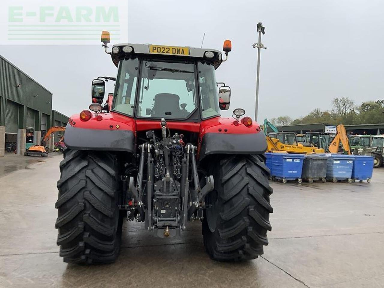 Traktor of the type Massey Ferguson 6718s dyna 6 tractor, Gebrauchtmaschine in SHAFTESBURY (Picture 8)