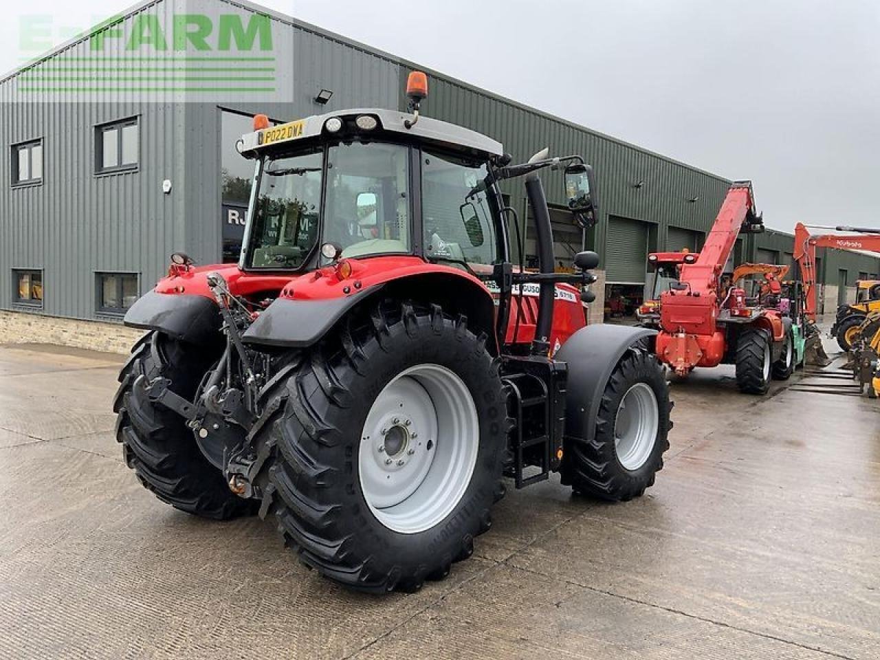 Traktor typu Massey Ferguson 6718s dyna 6 tractor, Gebrauchtmaschine w SHAFTESBURY (Zdjęcie 9)