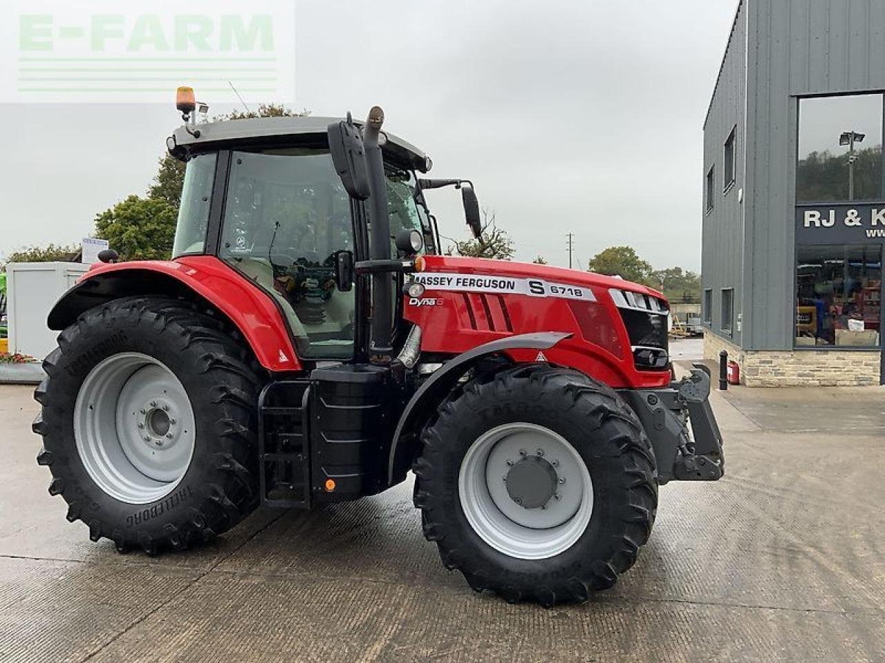 Traktor Türe ait Massey Ferguson 6718s dyna 6 tractor, Gebrauchtmaschine içinde SHAFTESBURY (resim 10)