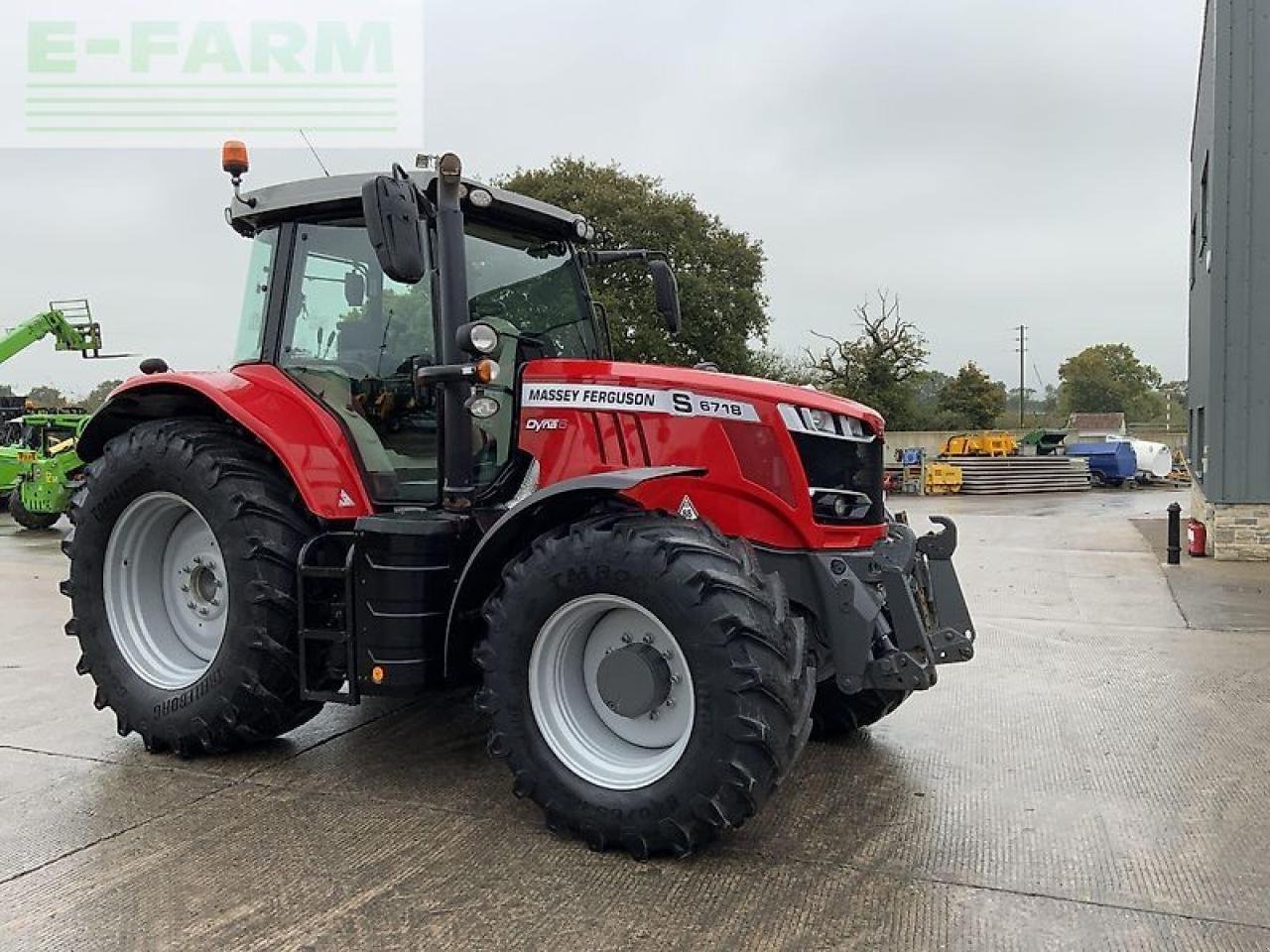 Traktor Türe ait Massey Ferguson 6718s dyna 6 tractor, Gebrauchtmaschine içinde SHAFTESBURY (resim 11)