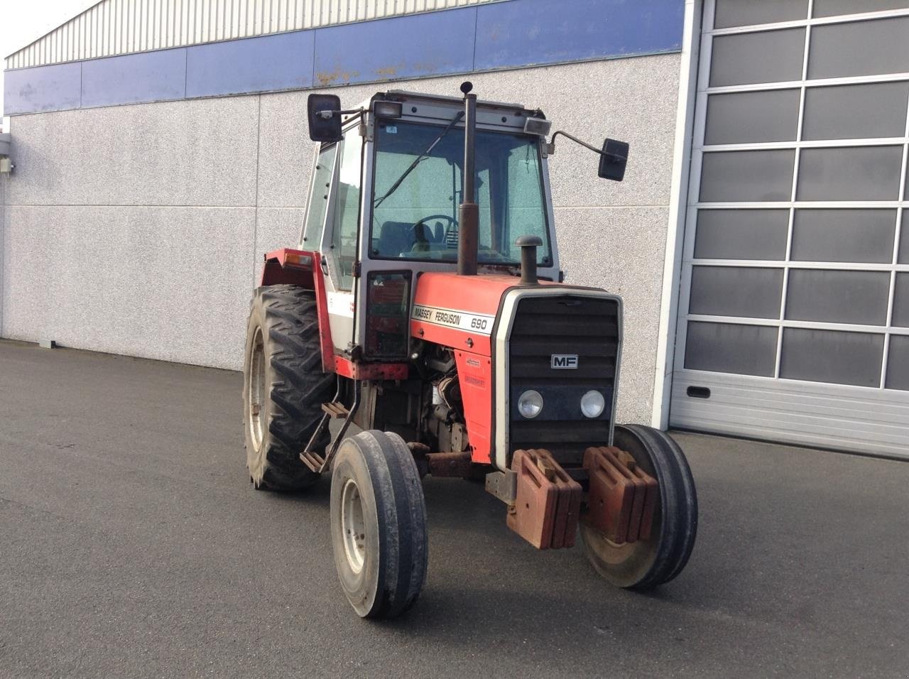 Traktor a típus Massey Ferguson 690 - 2WD, Gebrauchtmaschine ekkor: Farsø (Kép 4)