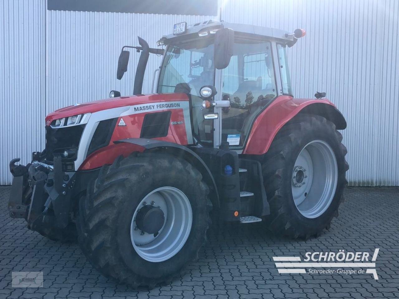 Traktor Türe ait Massey Ferguson 6S.165 DYNA-VT EXCLUSIVE, Neumaschine içinde Ahlerstedt (resim 1)