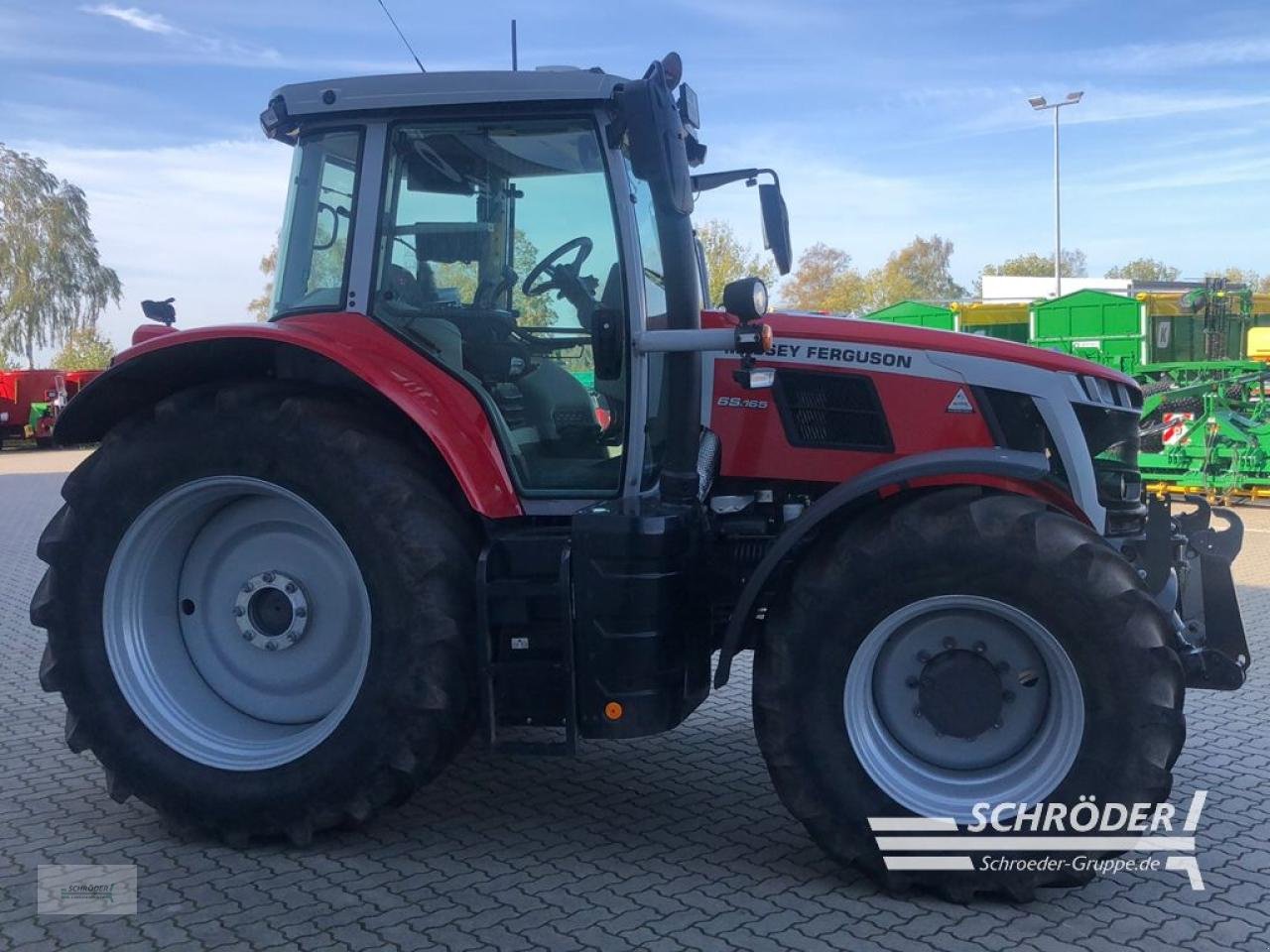 Traktor Türe ait Massey Ferguson 6S.165 DYNA-VT EXCLUSIVE, Neumaschine içinde Ahlerstedt (resim 3)