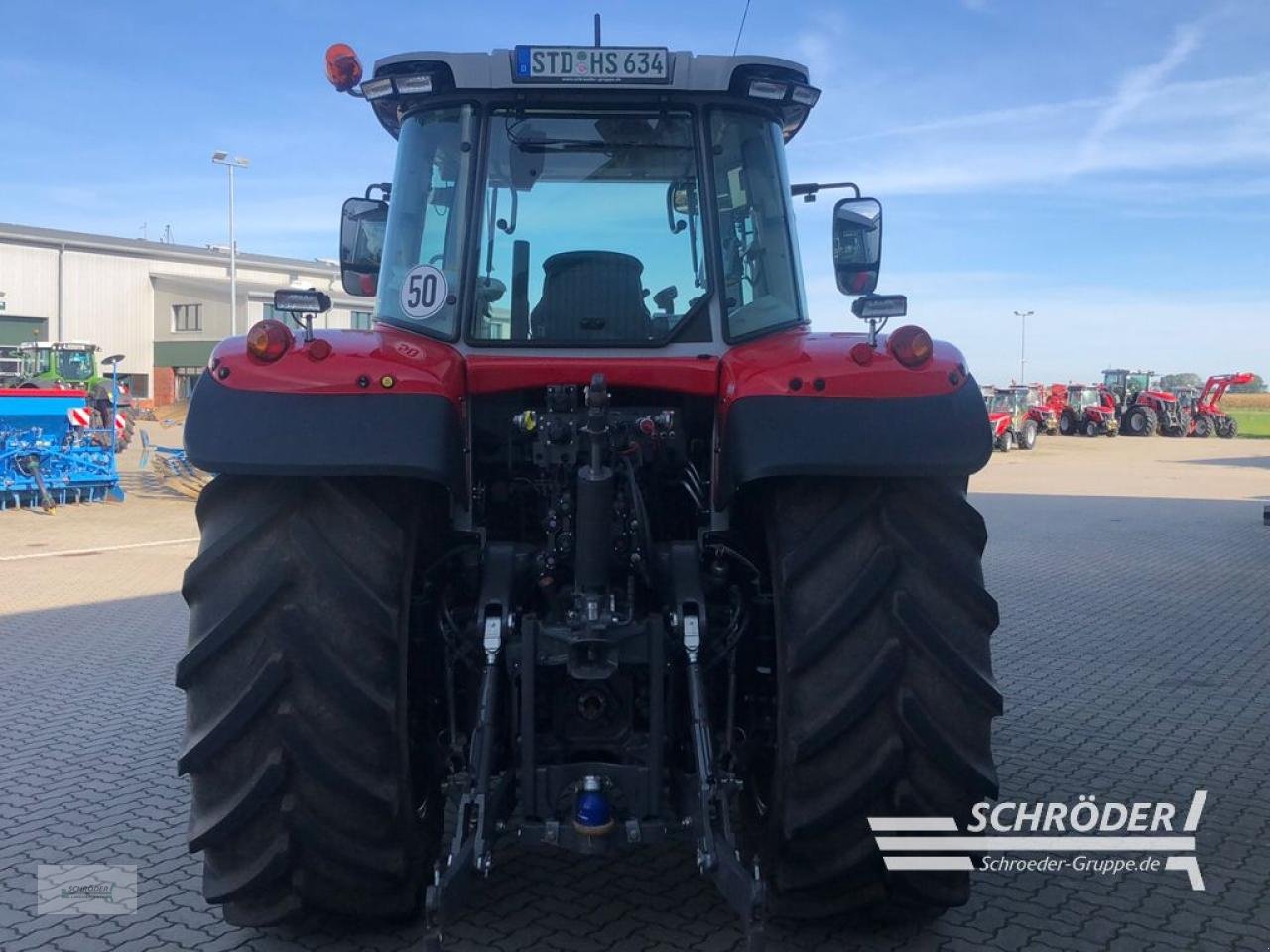 Traktor Türe ait Massey Ferguson 6S.165 DYNA-VT EXCLUSIVE, Neumaschine içinde Ahlerstedt (resim 4)