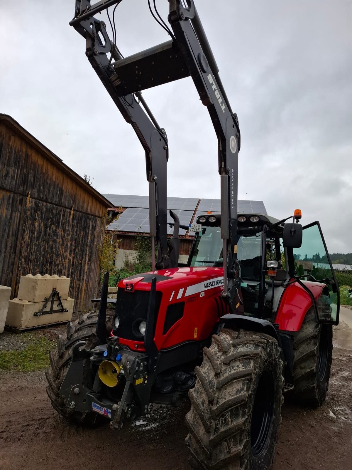 Traktor του τύπου Massey Ferguson 7465, Gebrauchtmaschine σε Roßbach/Thanndorf (Φωτογραφία 2)