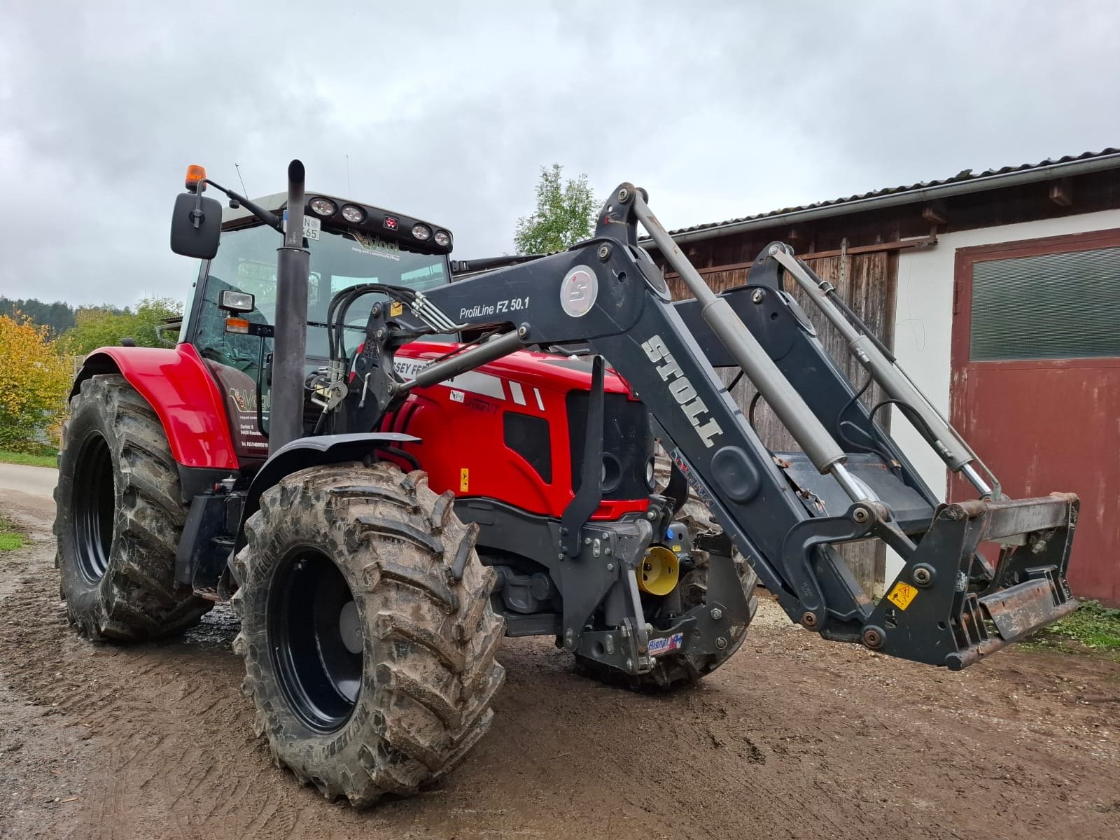 Traktor του τύπου Massey Ferguson 7465, Gebrauchtmaschine σε Roßbach/Thanndorf (Φωτογραφία 3)