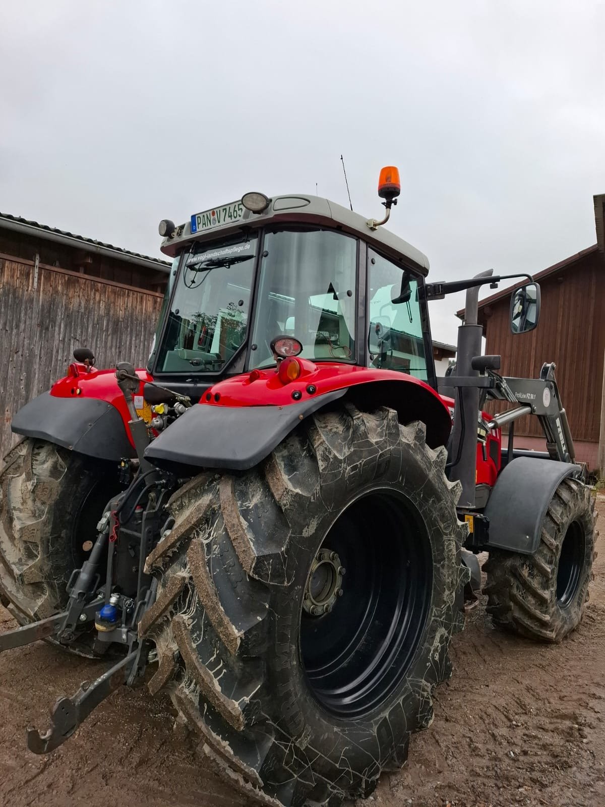 Traktor του τύπου Massey Ferguson 7465, Gebrauchtmaschine σε Roßbach/Thanndorf (Φωτογραφία 4)