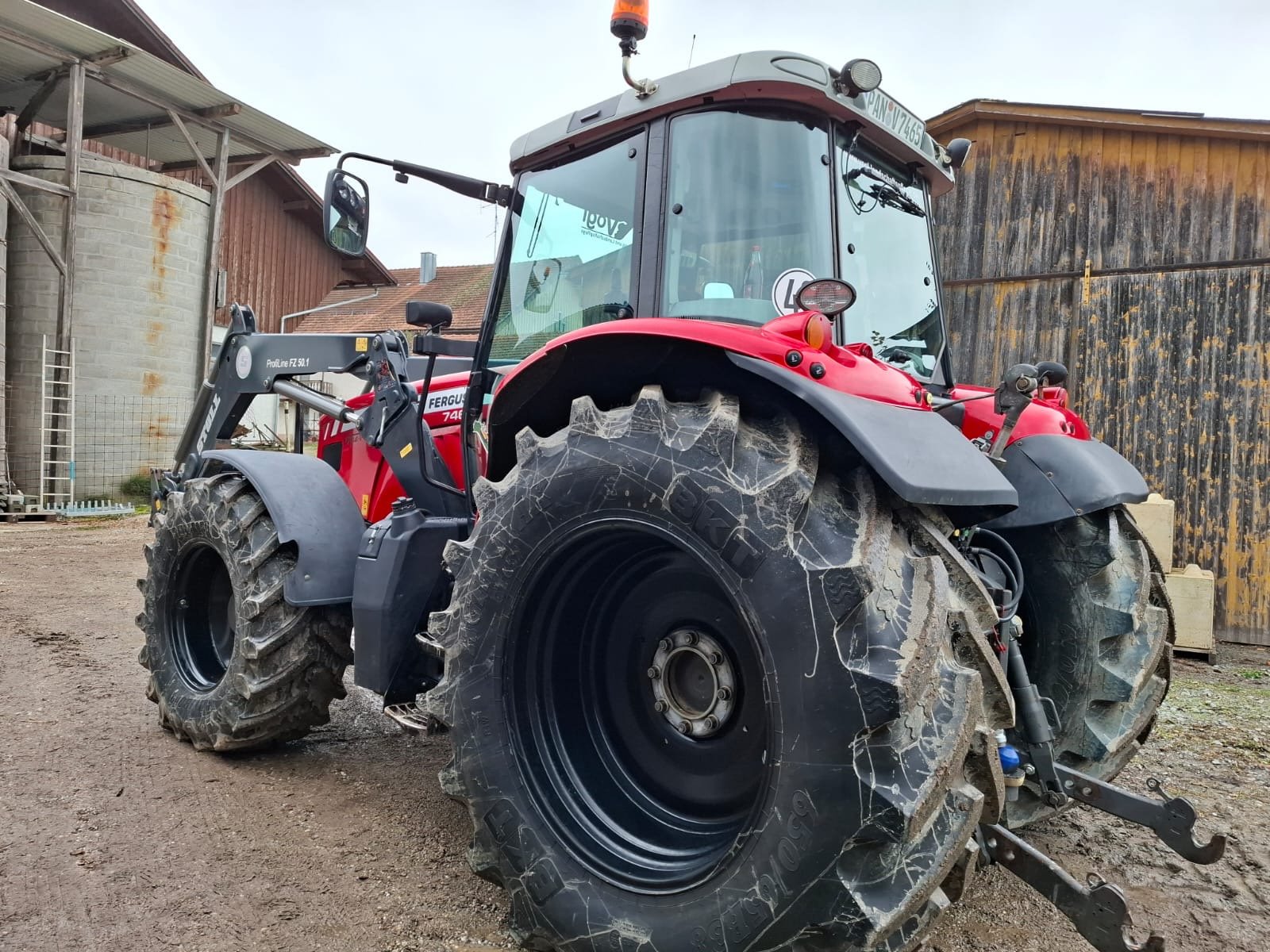 Traktor του τύπου Massey Ferguson 7465, Gebrauchtmaschine σε Roßbach/Thanndorf (Φωτογραφία 7)