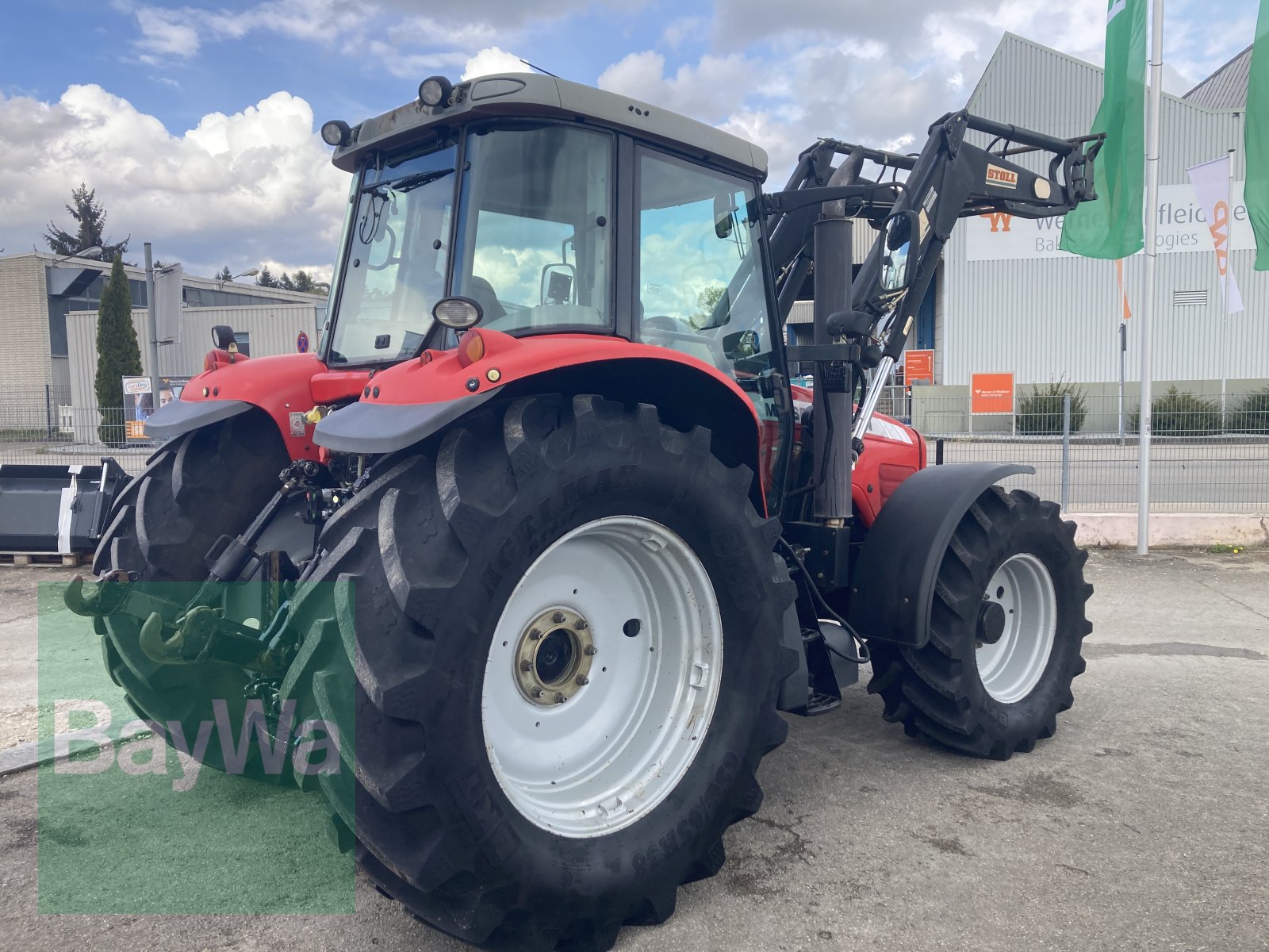 Traktor du type Massey Ferguson 7475 Dyna VT + Stoll F50 HDPM, Gebrauchtmaschine en Dinkelsbühl (Photo 9)