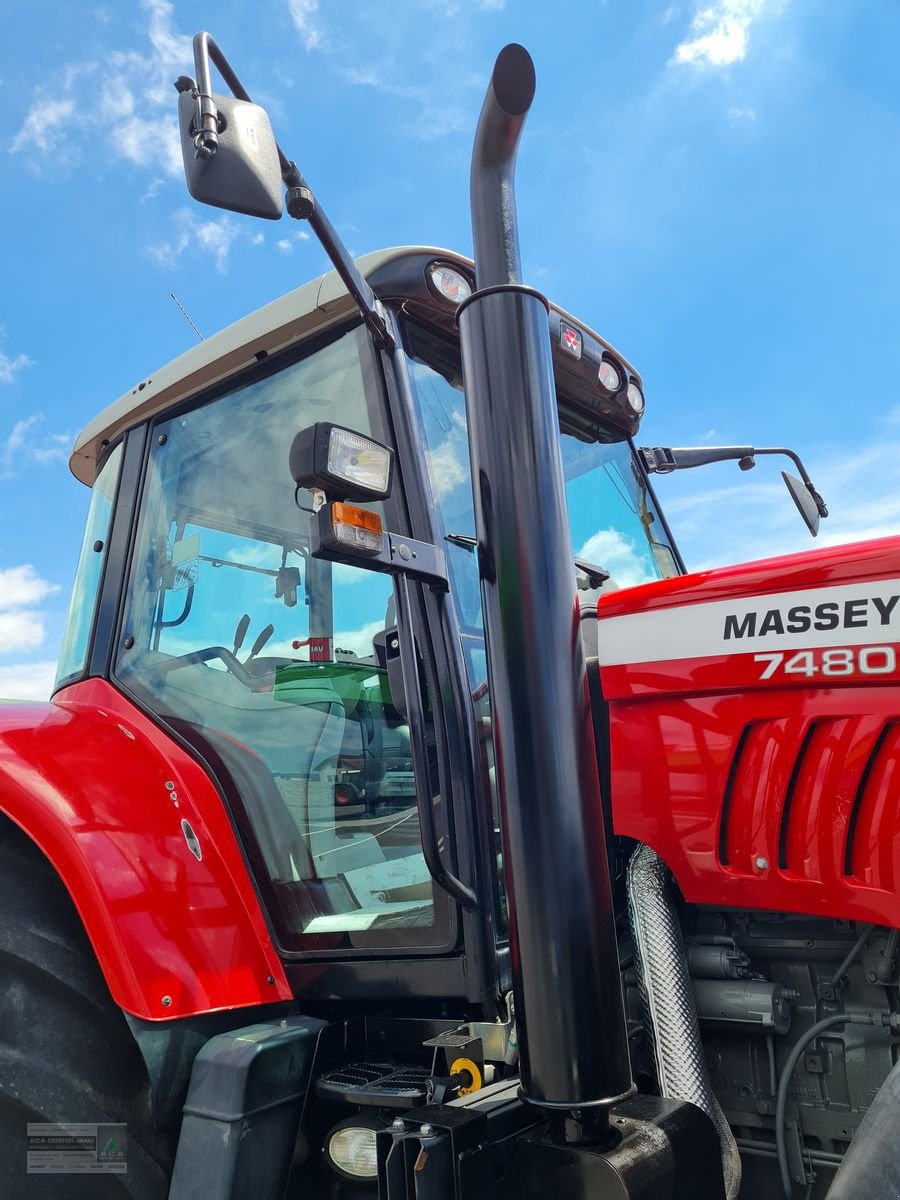 Traktor van het type Massey Ferguson 7480-4 DynaVT Comfort Plus, Gebrauchtmaschine in Gerasdorf (Foto 14)