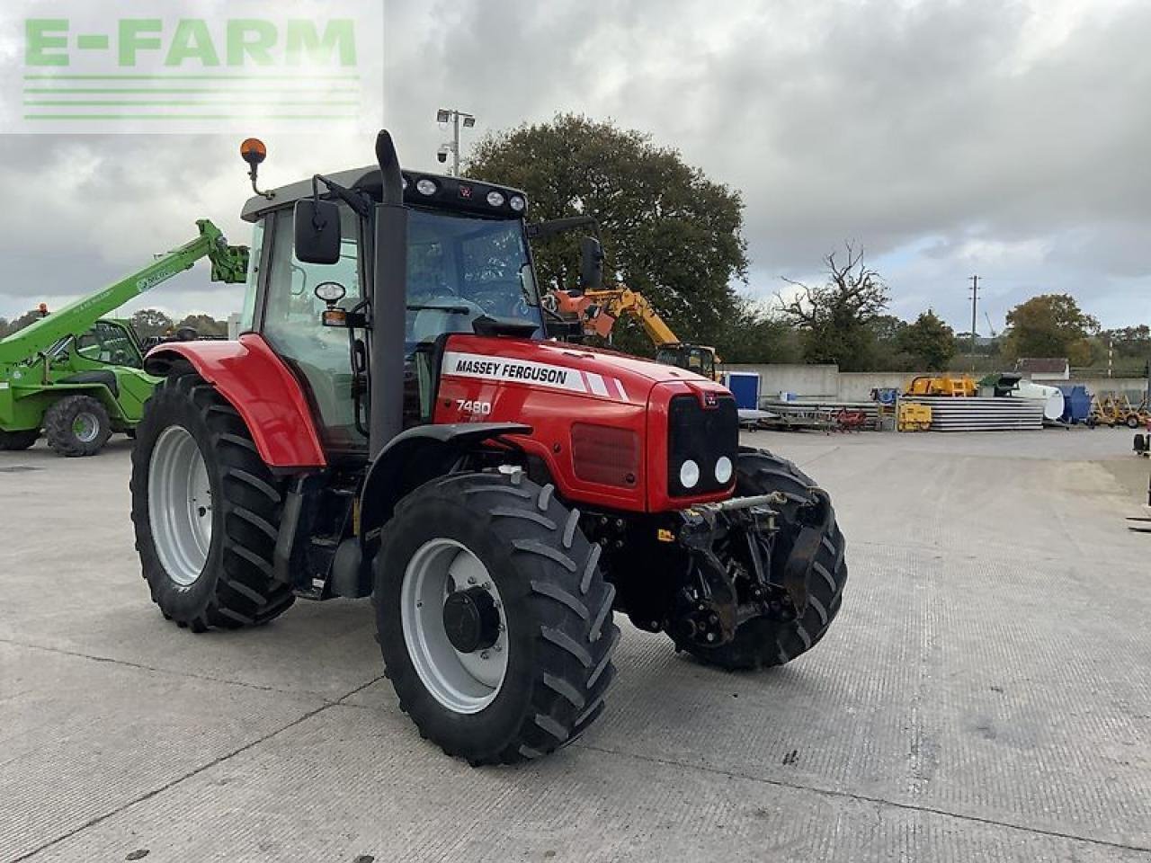 Traktor typu Massey Ferguson 7480 dyna-vt (st21397), Gebrauchtmaschine w SHAFTESBURY (Zdjęcie 3)