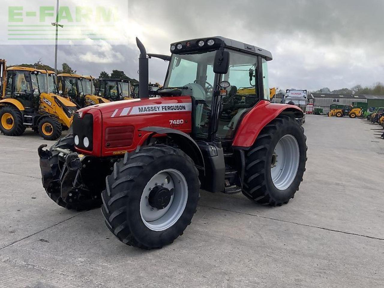 Traktor of the type Massey Ferguson 7480 dyna-vt (st21397), Gebrauchtmaschine in SHAFTESBURY (Picture 5)