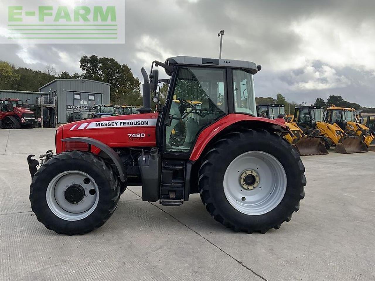 Traktor Türe ait Massey Ferguson 7480 dyna-vt (st21397), Gebrauchtmaschine içinde SHAFTESBURY (resim 7)