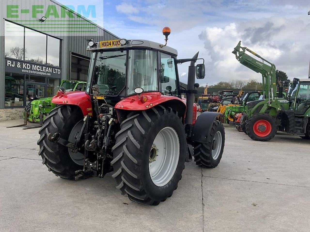 Traktor typu Massey Ferguson 7480 dyna-vt (st21397), Gebrauchtmaschine v SHAFTESBURY (Obrázok 10)