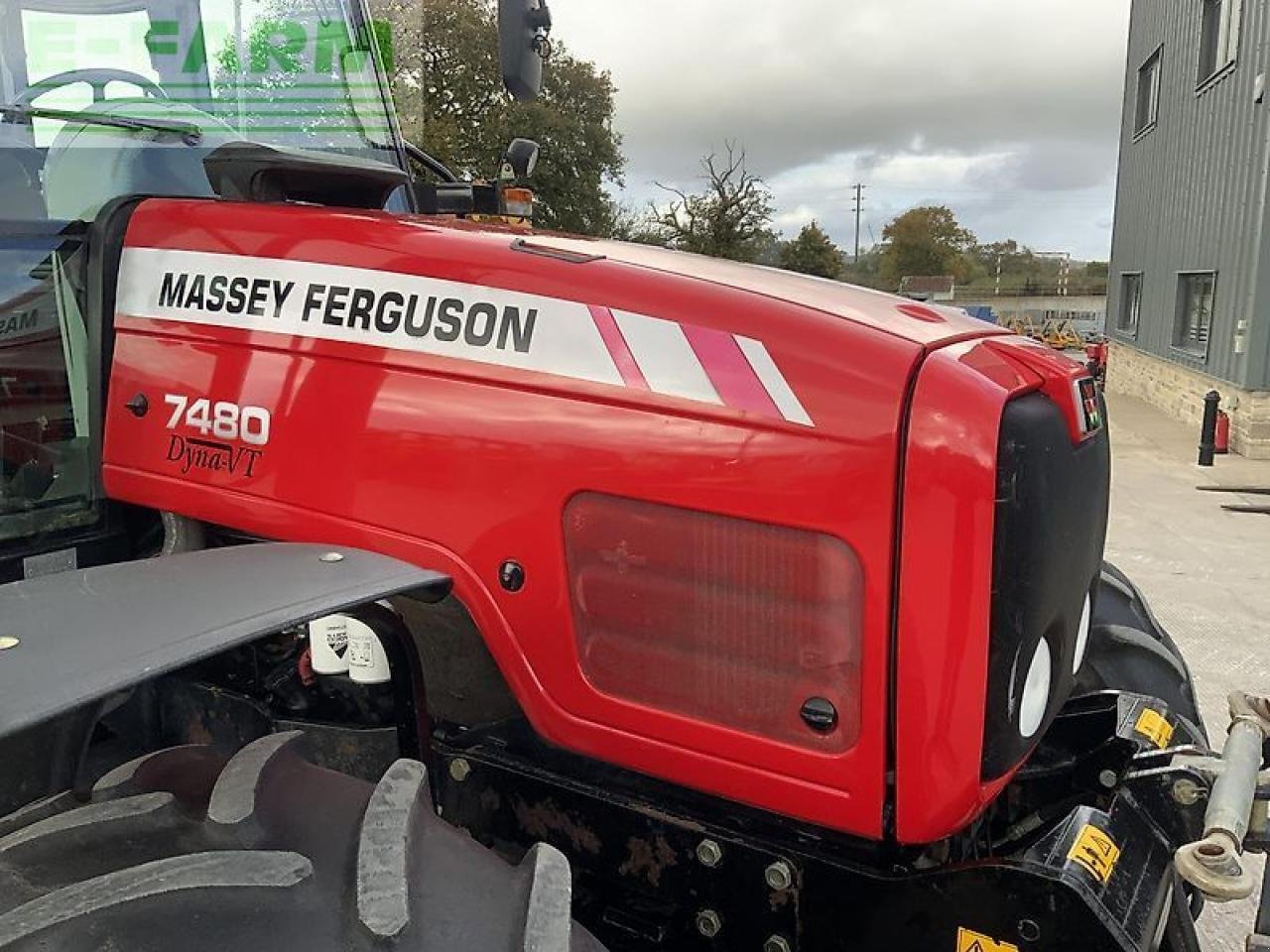 Traktor Türe ait Massey Ferguson 7480 dyna-vt (st21397), Gebrauchtmaschine içinde SHAFTESBURY (resim 14)