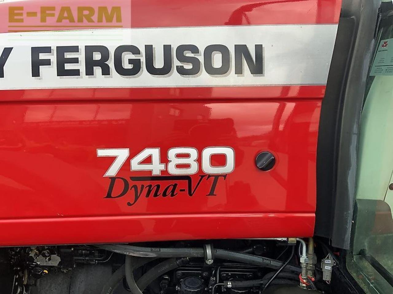 Traktor Türe ait Massey Ferguson 7480 dyna-vt (st21397), Gebrauchtmaschine içinde SHAFTESBURY (resim 19)