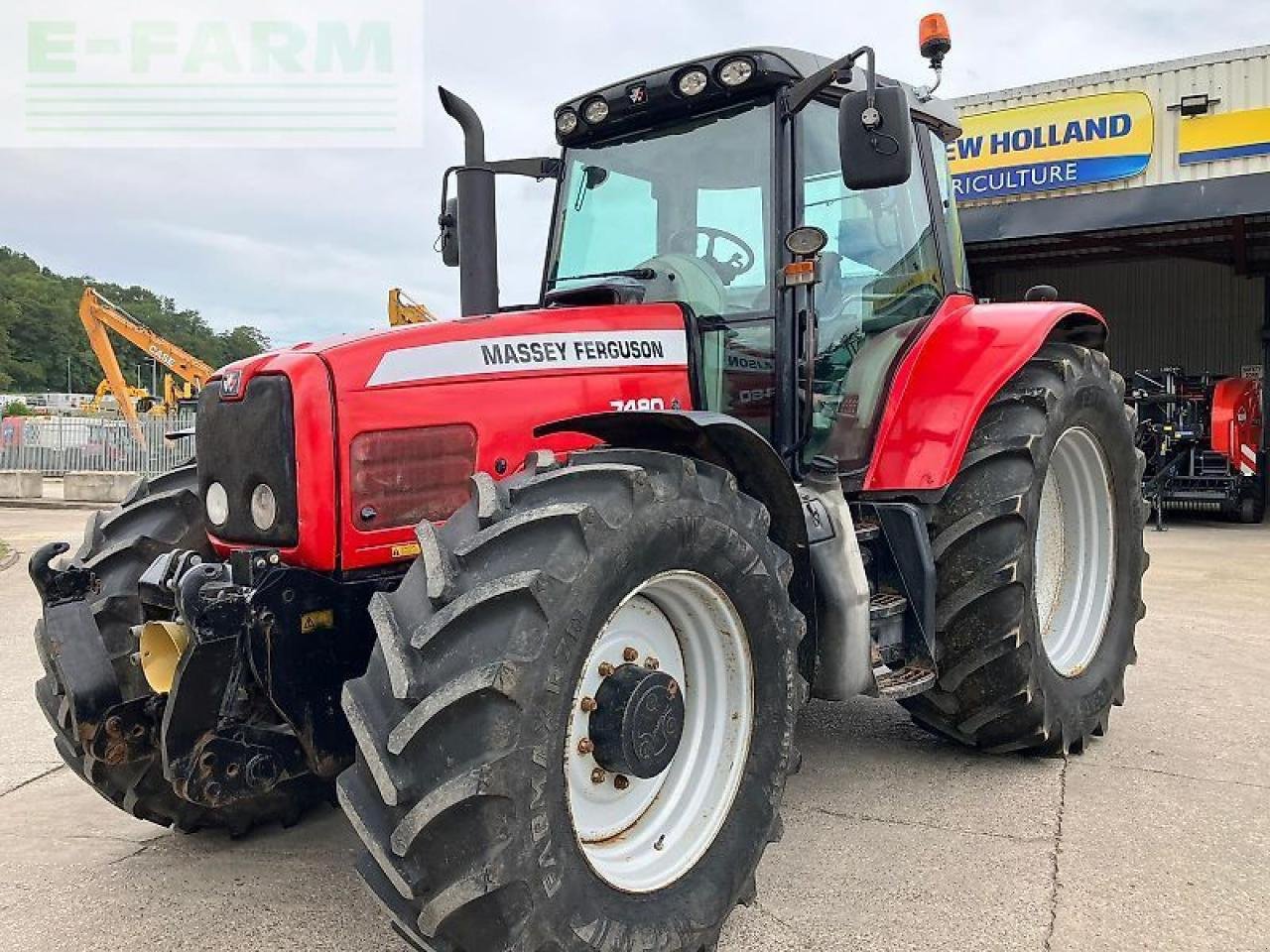 Traktor типа Massey Ferguson 7480, Gebrauchtmaschine в SHREWSBURRY (Фотография 12)