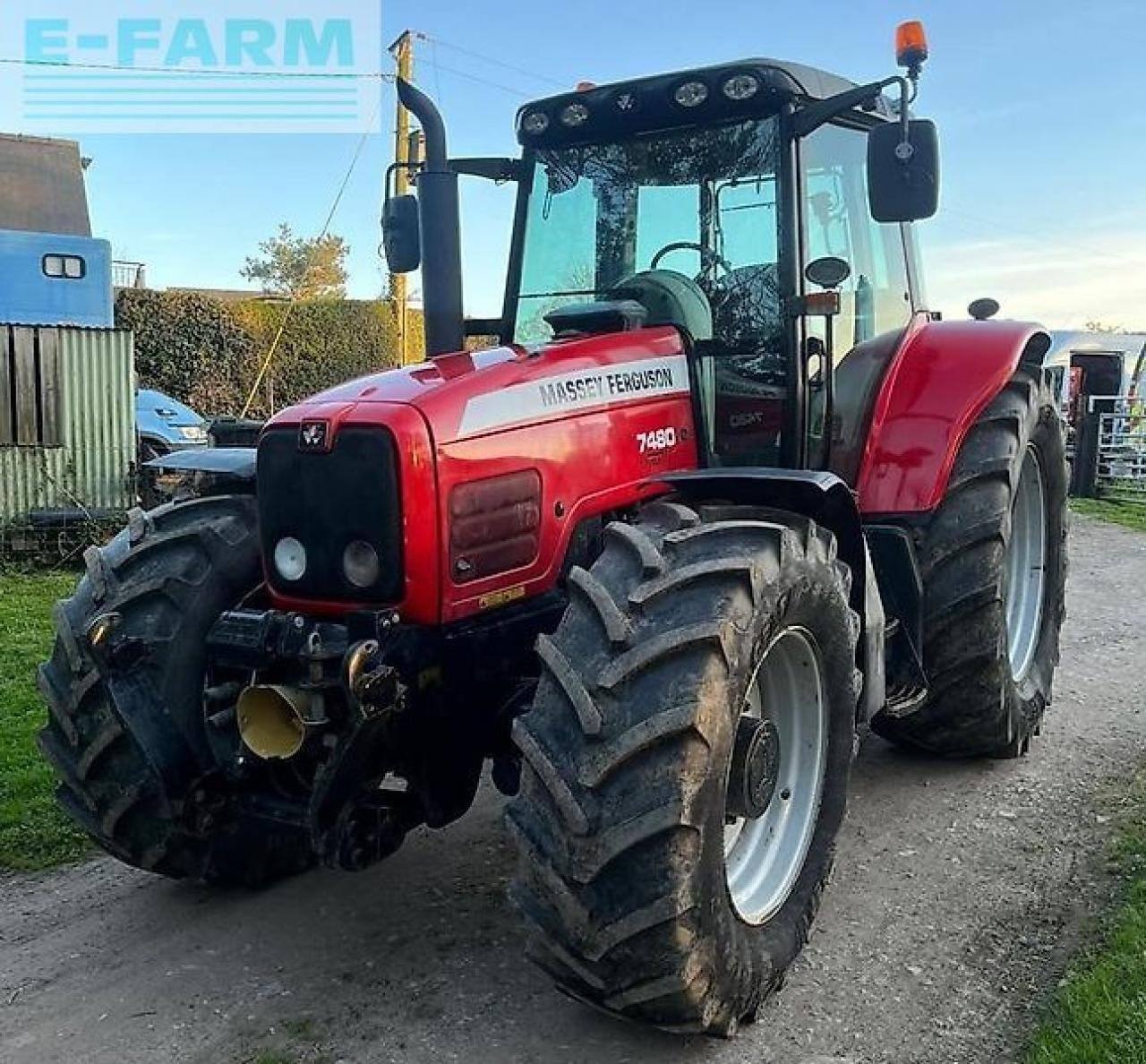 Traktor typu Massey Ferguson 7480, Gebrauchtmaschine v SHREWSBURRY (Obrázek 1)