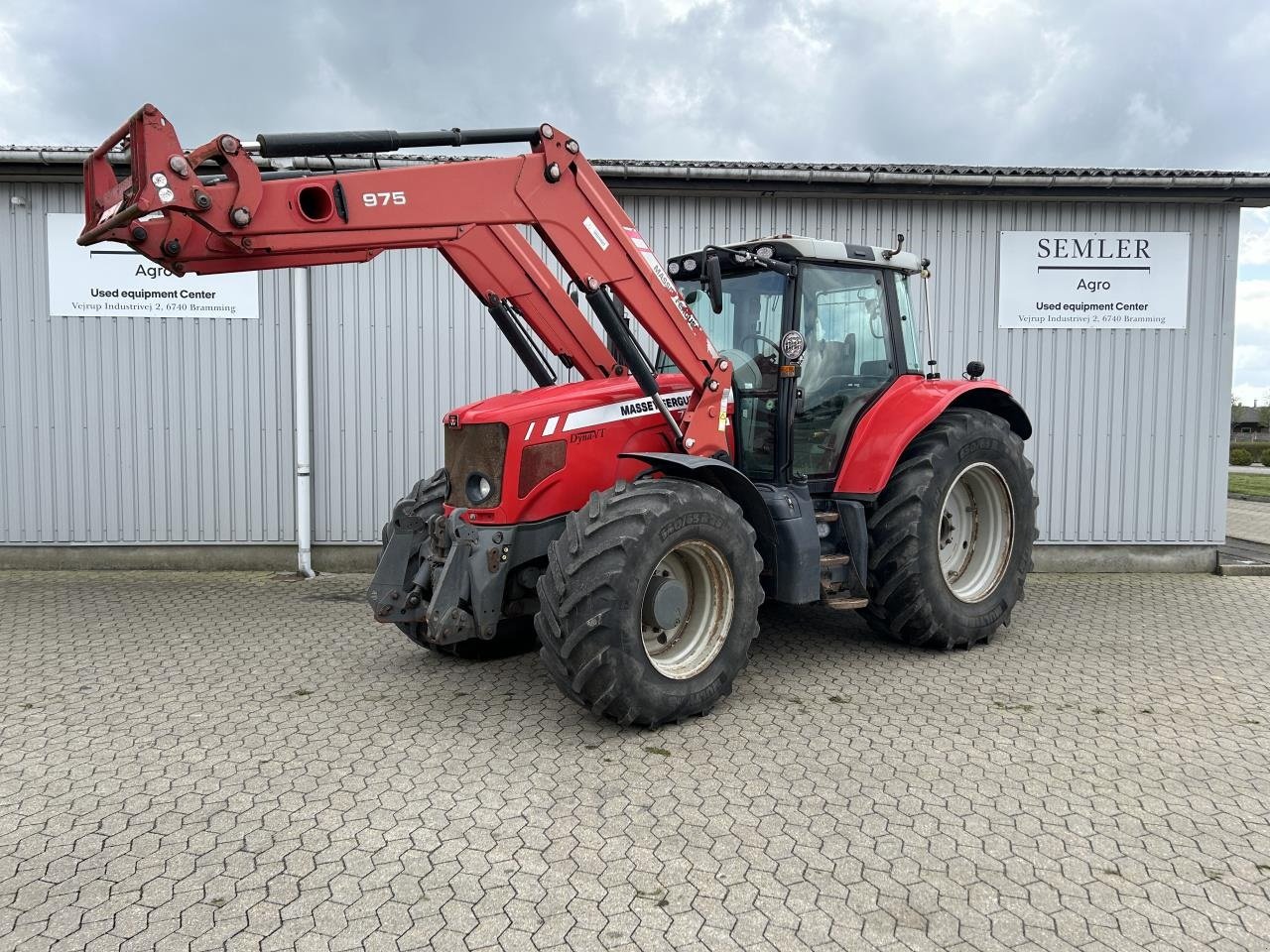 Traktor Türe ait Massey Ferguson 7480, Gebrauchtmaschine içinde Bramming (resim 1)