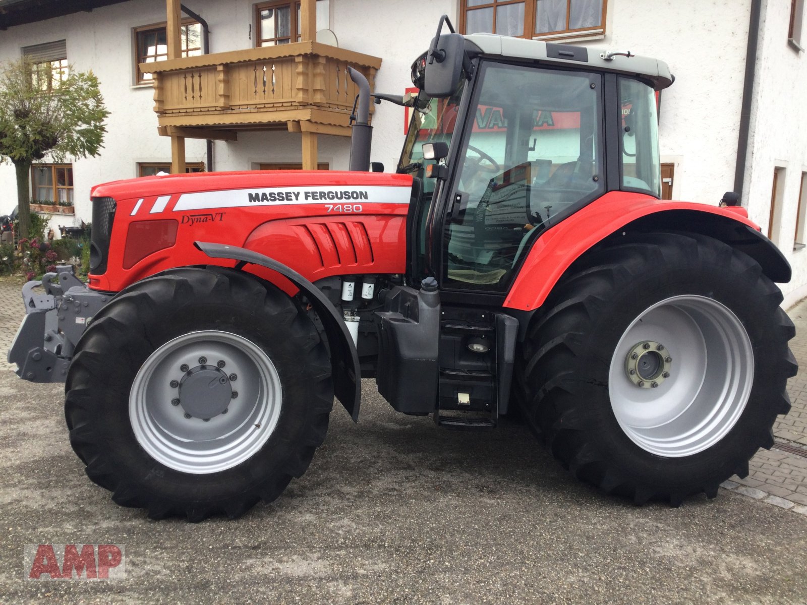 Traktor van het type Massey Ferguson 7480, Gebrauchtmaschine in Teising (Foto 3)