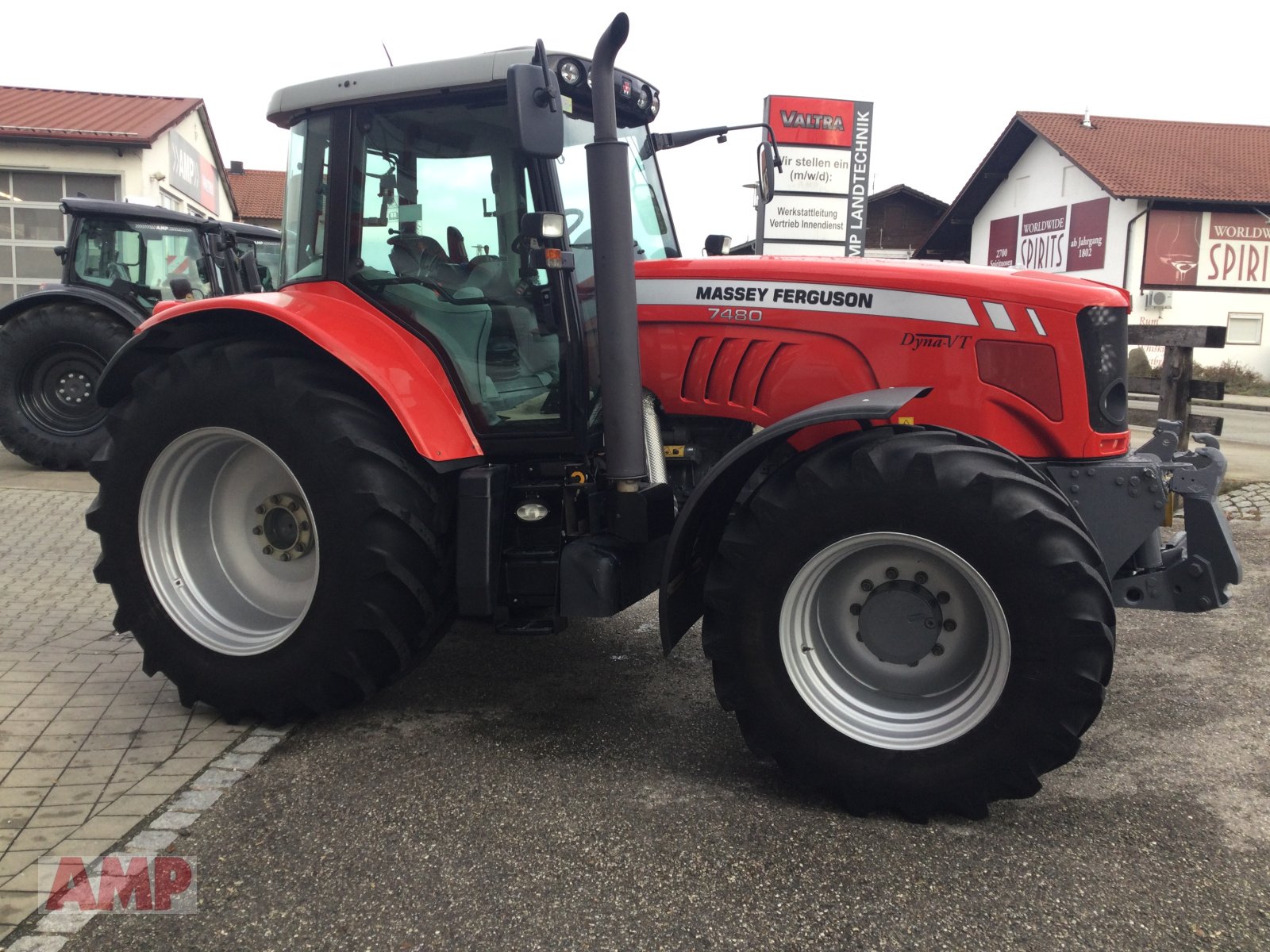 Traktor van het type Massey Ferguson 7480, Gebrauchtmaschine in Teising (Foto 8)